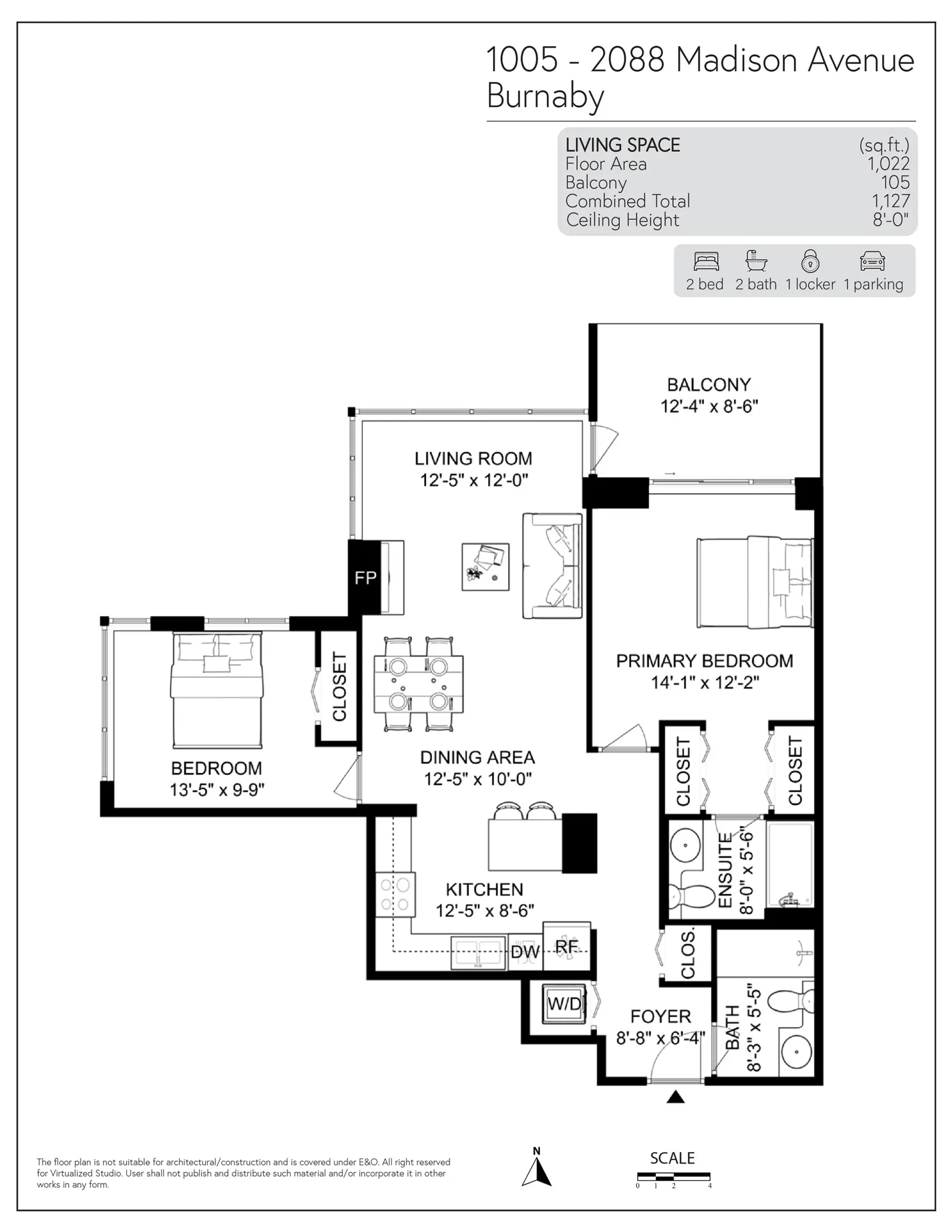 #1005 2088 Madison Avenue - Image 10