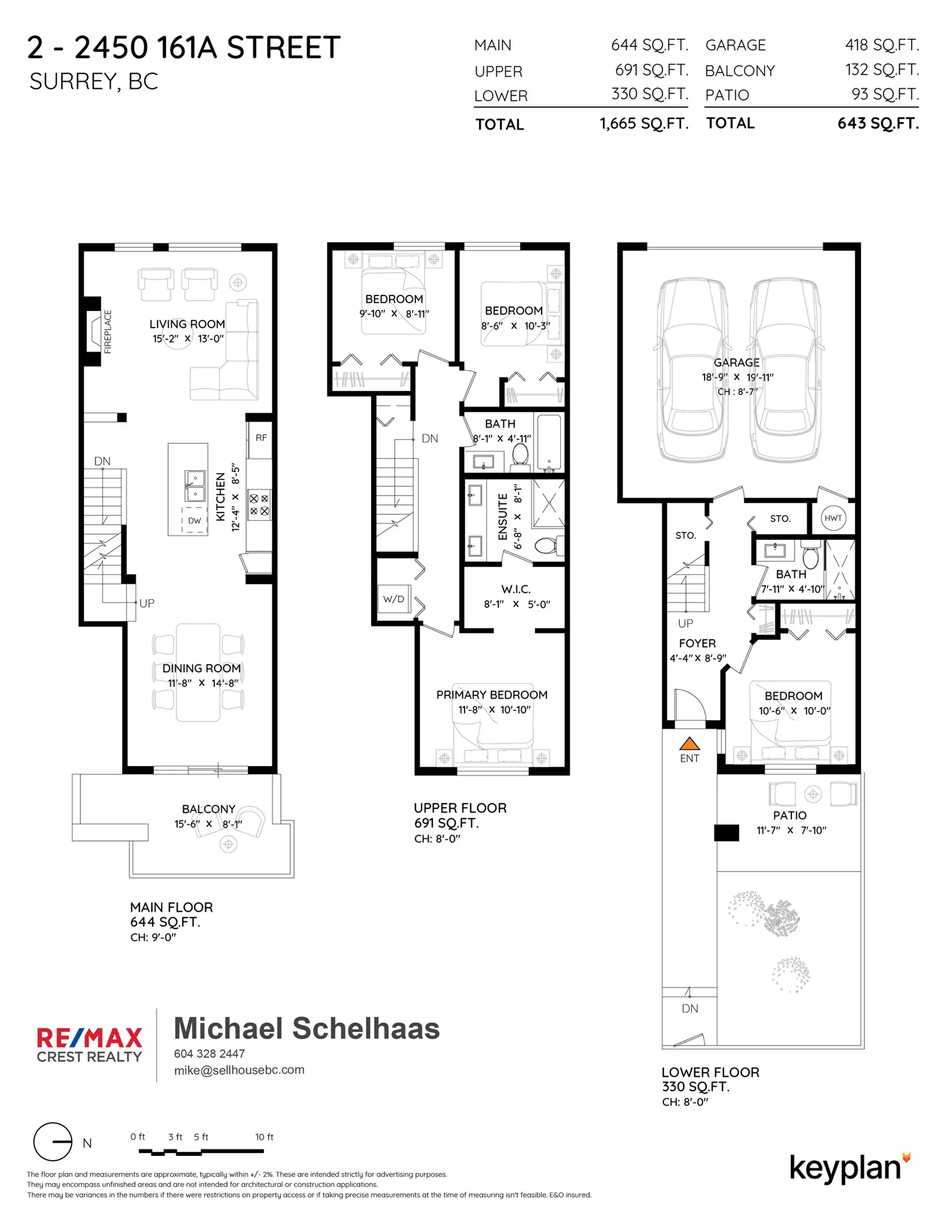 Property at #2 2450 161a Street, Surrey, BC