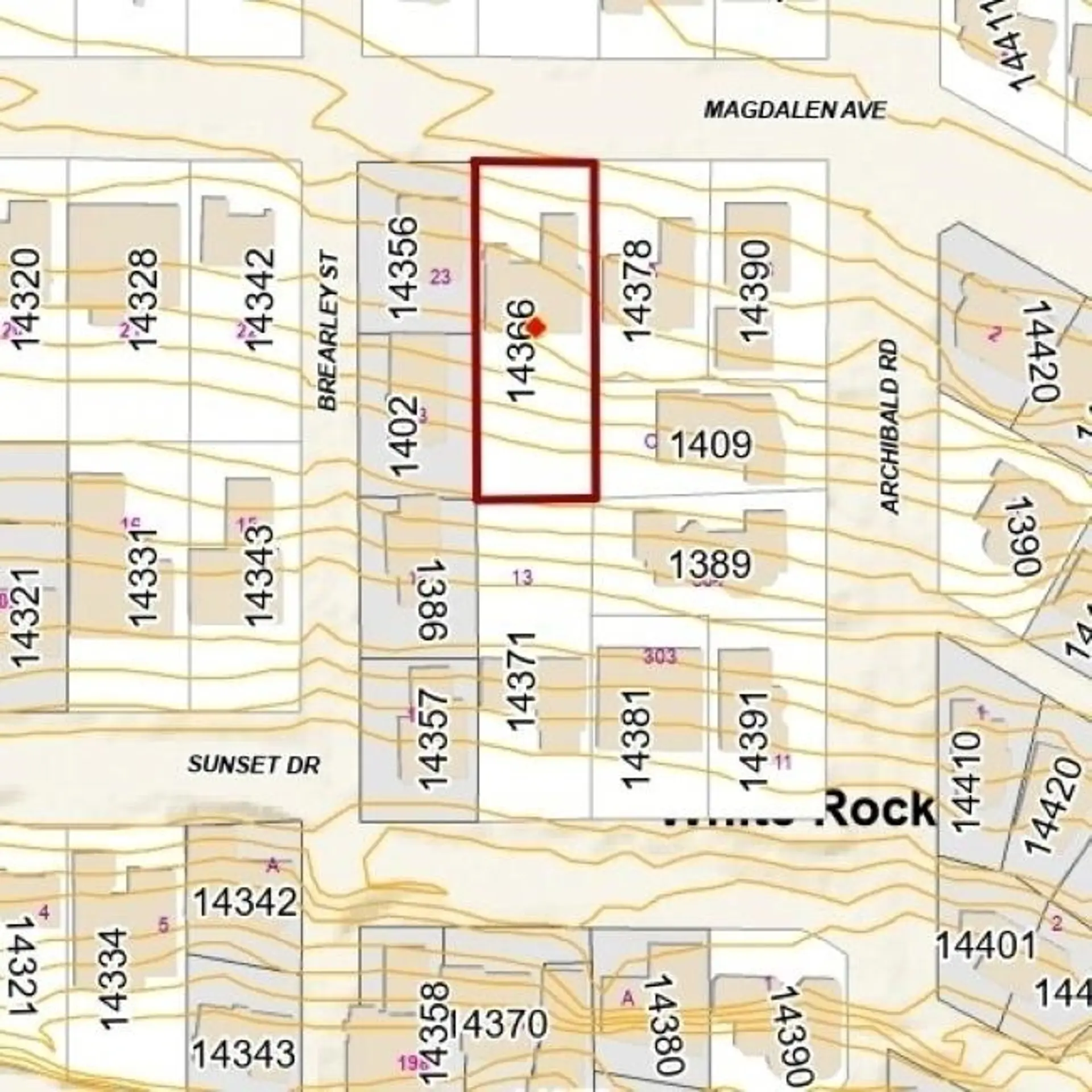 Property at 14366 Magdalen Avenue, White Rock, BC