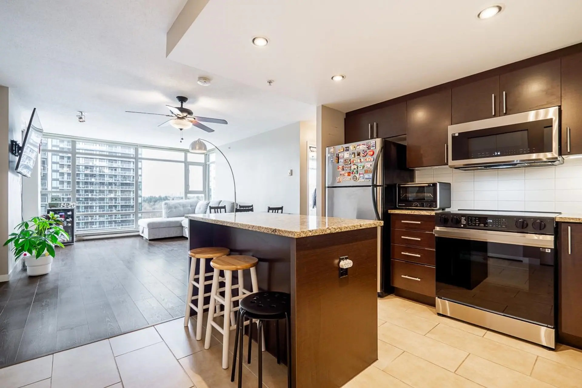 Property at #1504 555 Delestre Avenue, Coquitlam, BC