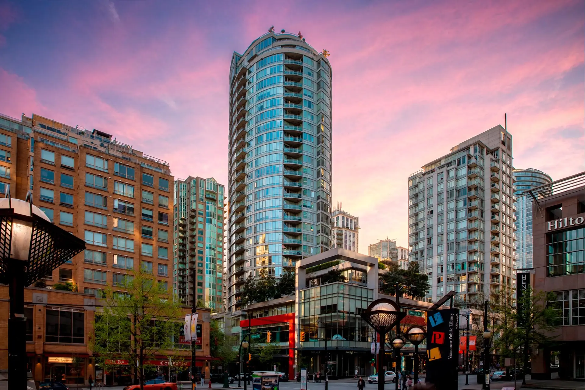 Property at #2305 833 Homer Street, Vancouver, BC