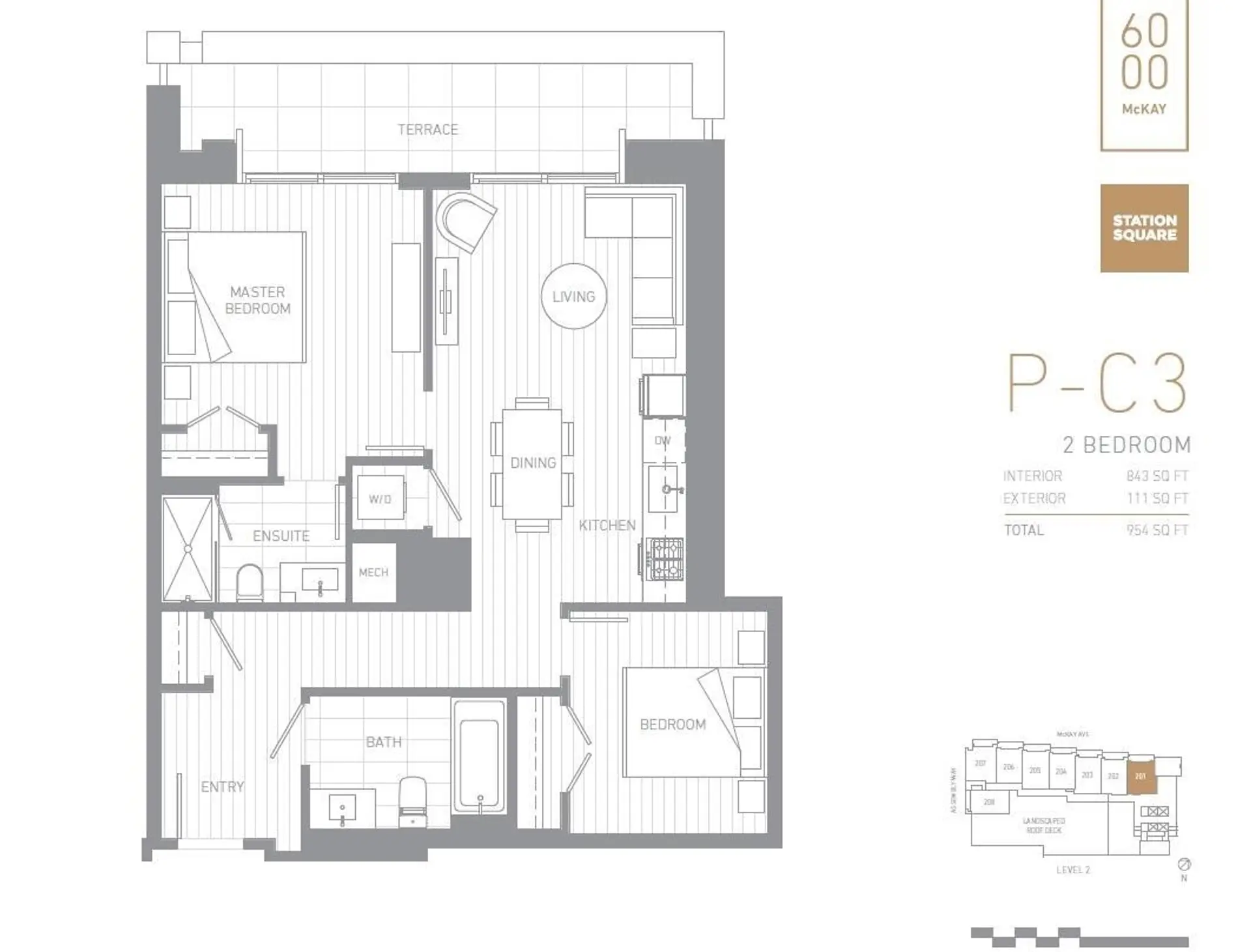 Property at #201 6000 McKay Avenue, Burnaby, BC