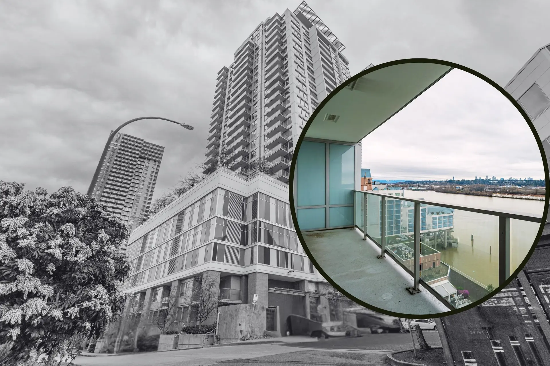Property at #1310 988 Quayside Drive, New Westminster, BC