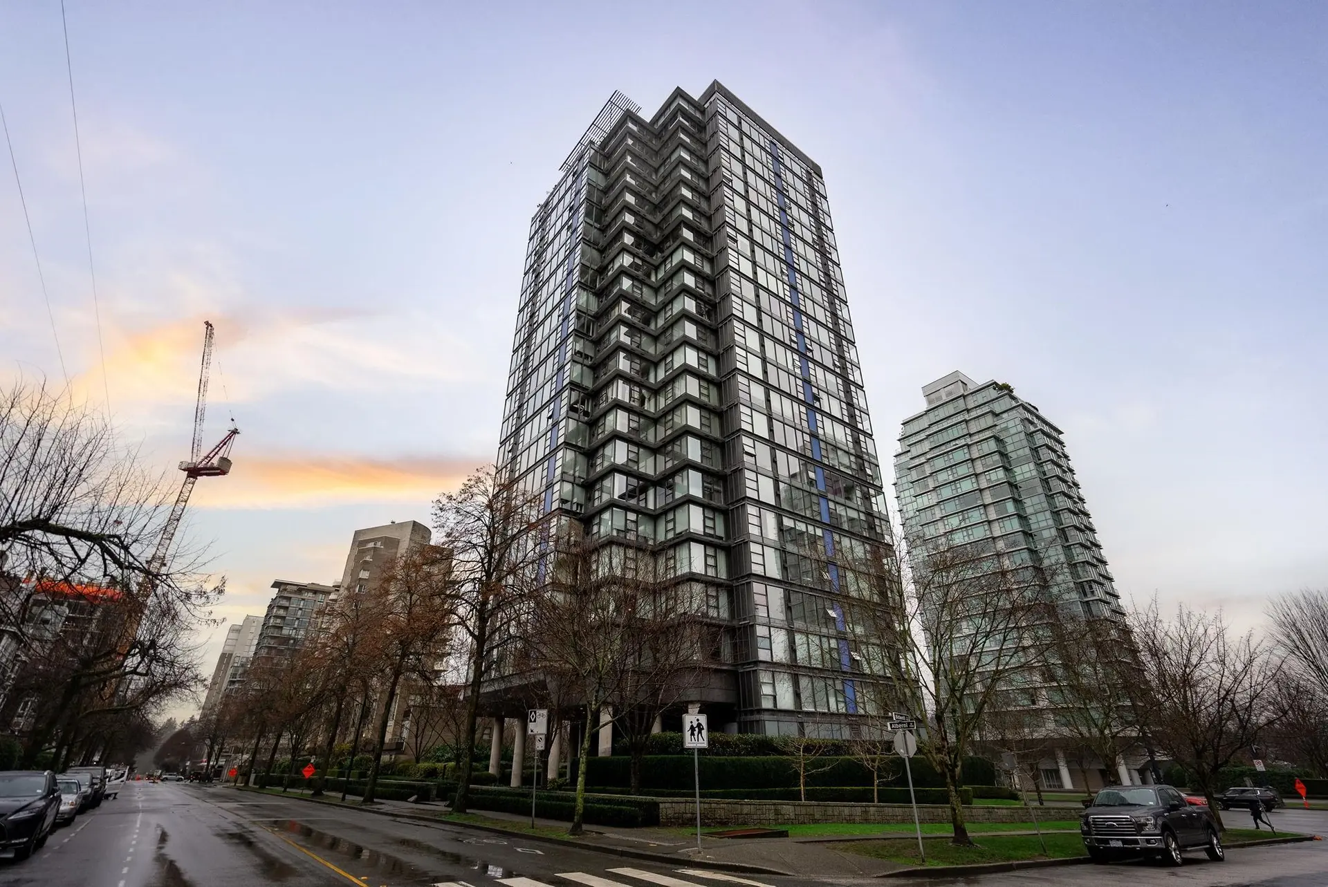 Property at #803 1723 Alberni Street, Vancouver, BC