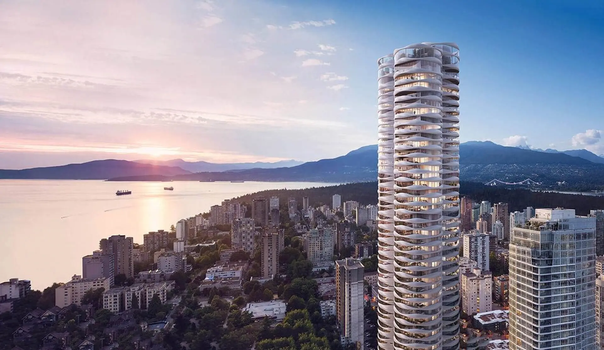 Property at #3706 1033 Nelson Street, Vancouver, BC