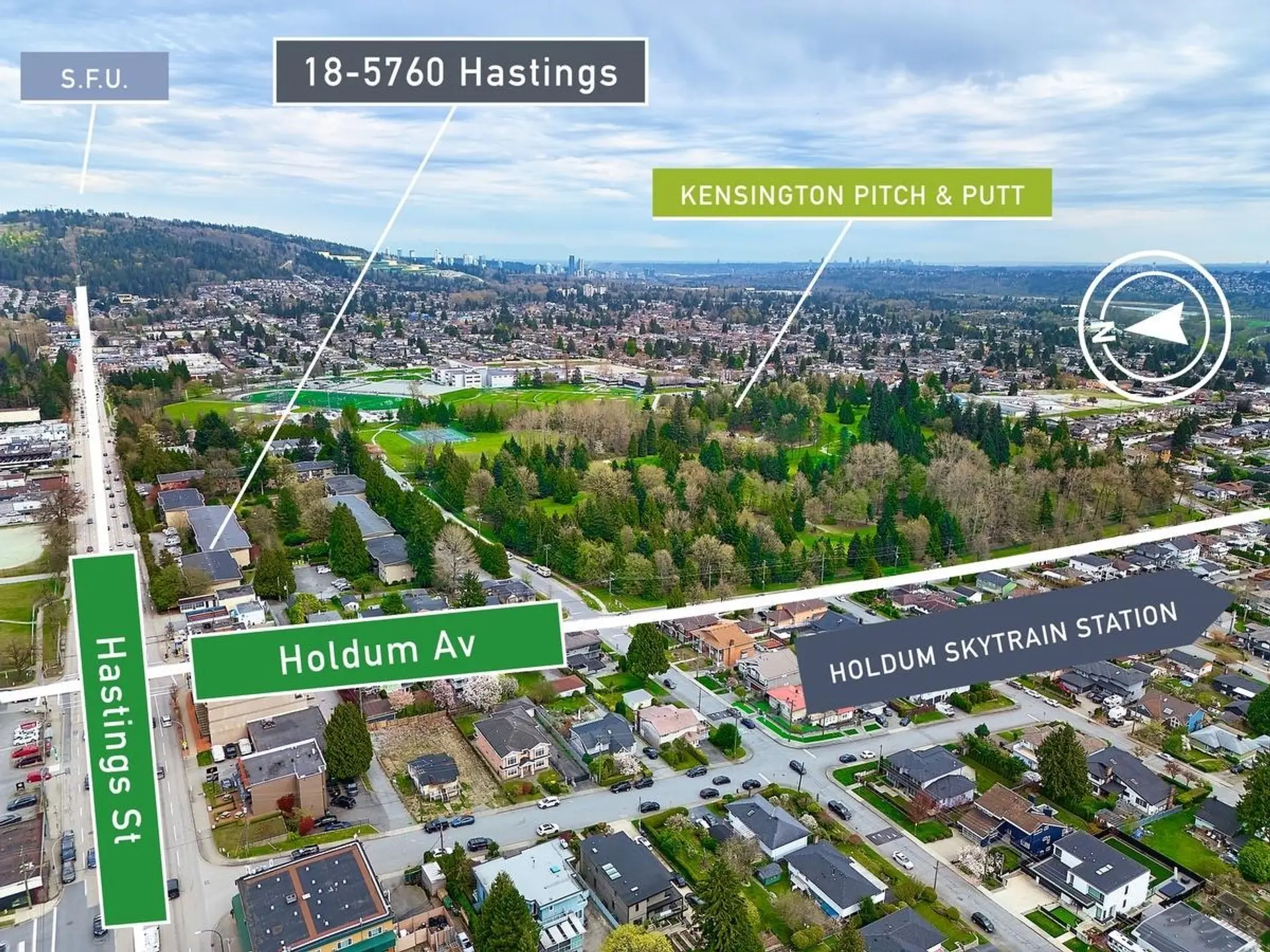 Property at #18 5760 Hastings Street, Burnaby, BC