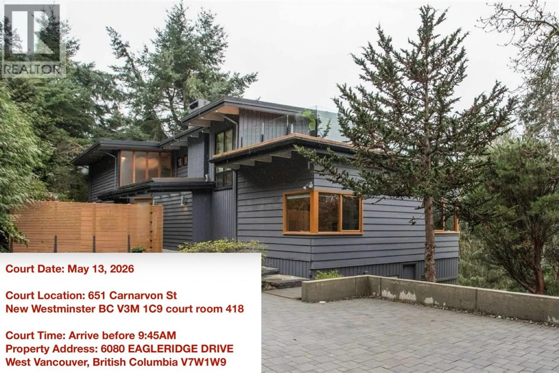 Property at 6080 Eagleridge Drive, West Vancouver, BC