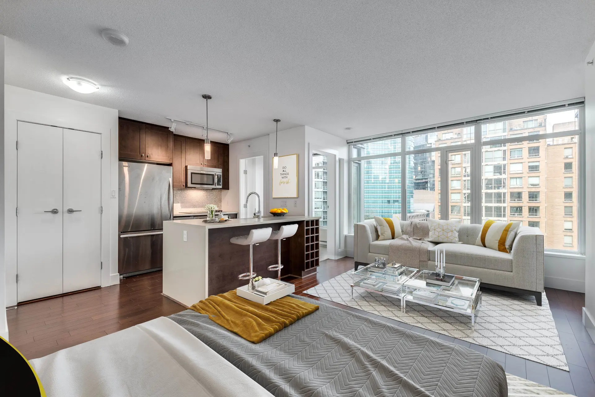 Property at #1404 888 Homer Street, Vancouver, BC