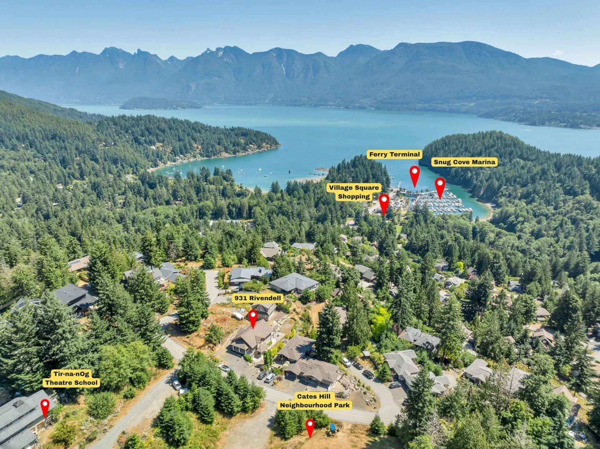 Property at 931 Rivendell Drive, Bowen Island, BC