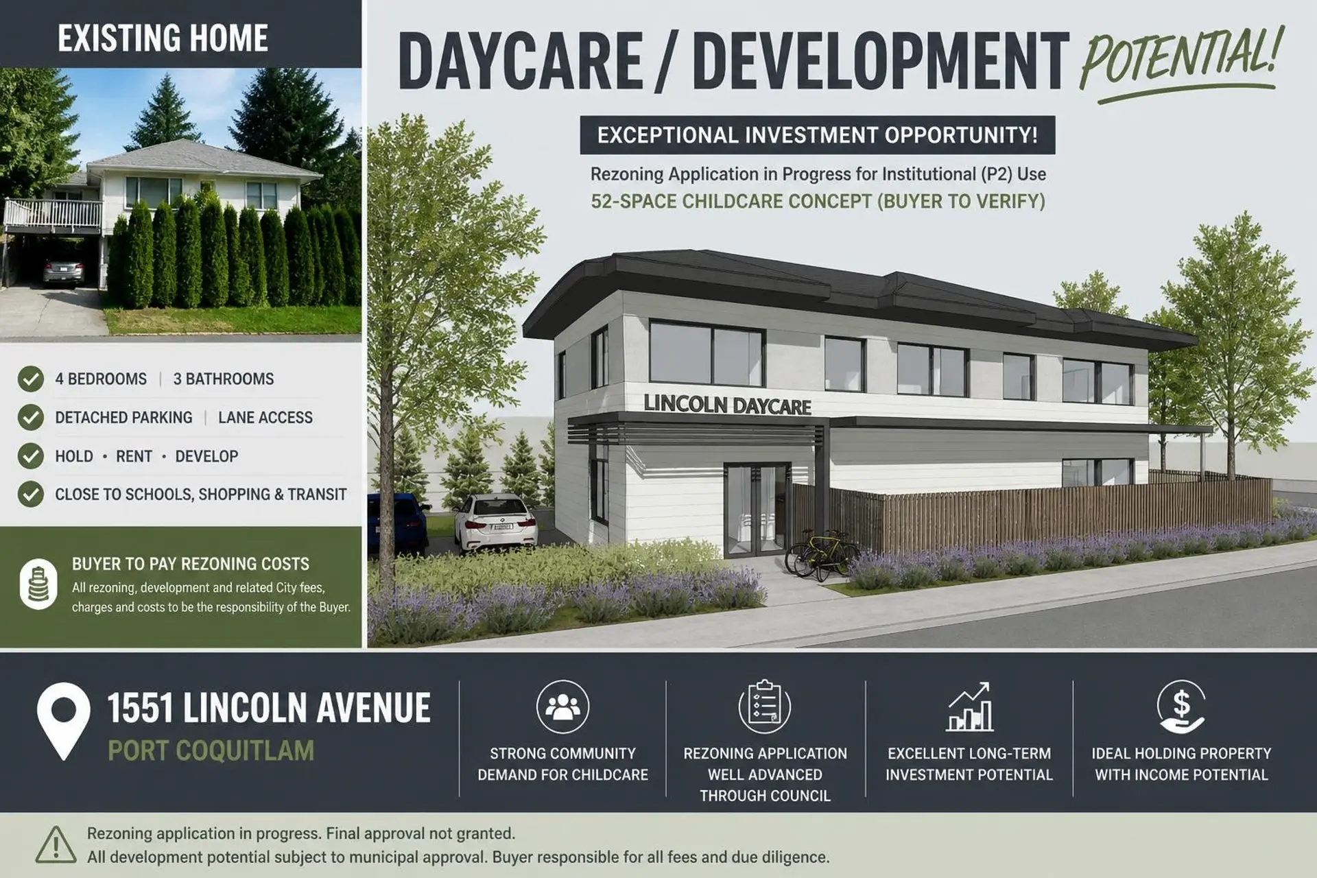 Property at 1551 Lincoln Avenue, Port Coquitlam, BC