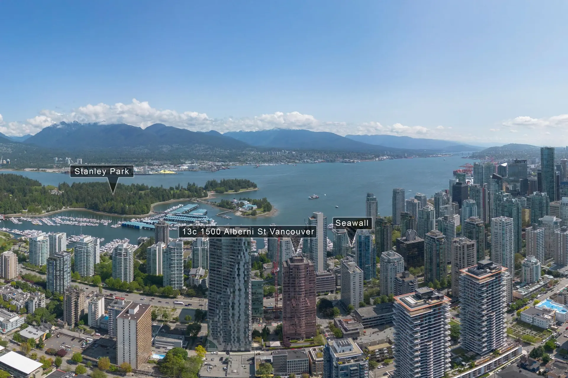 Property at #13C 1500 Alberni Street, Vancouver, BC