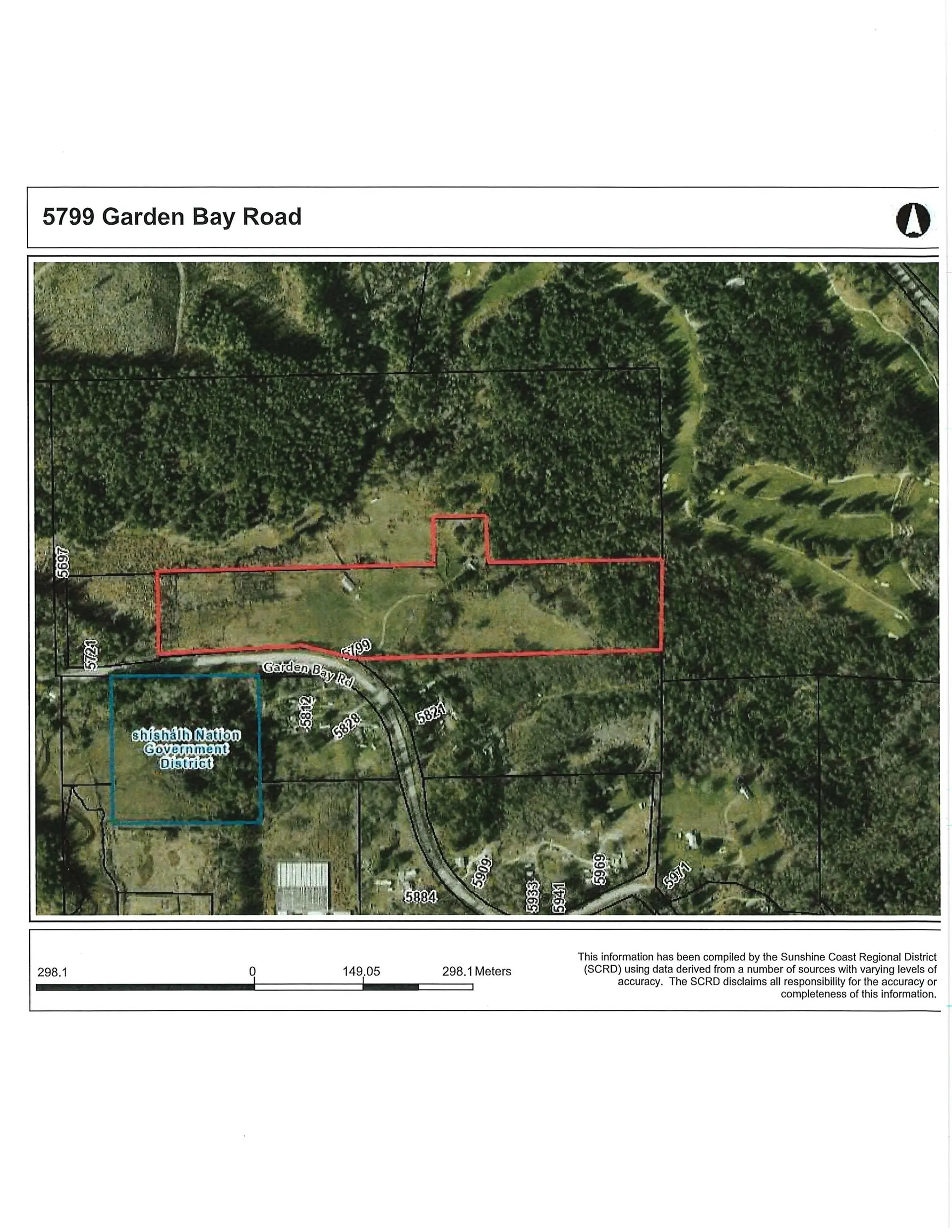 Property at 5799 Garden Bay Road, Garden Bay, BC