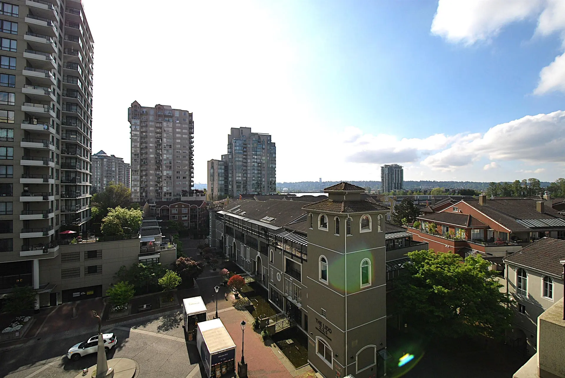 Property at #404 10 Renaissance Square, New Westminster, BC