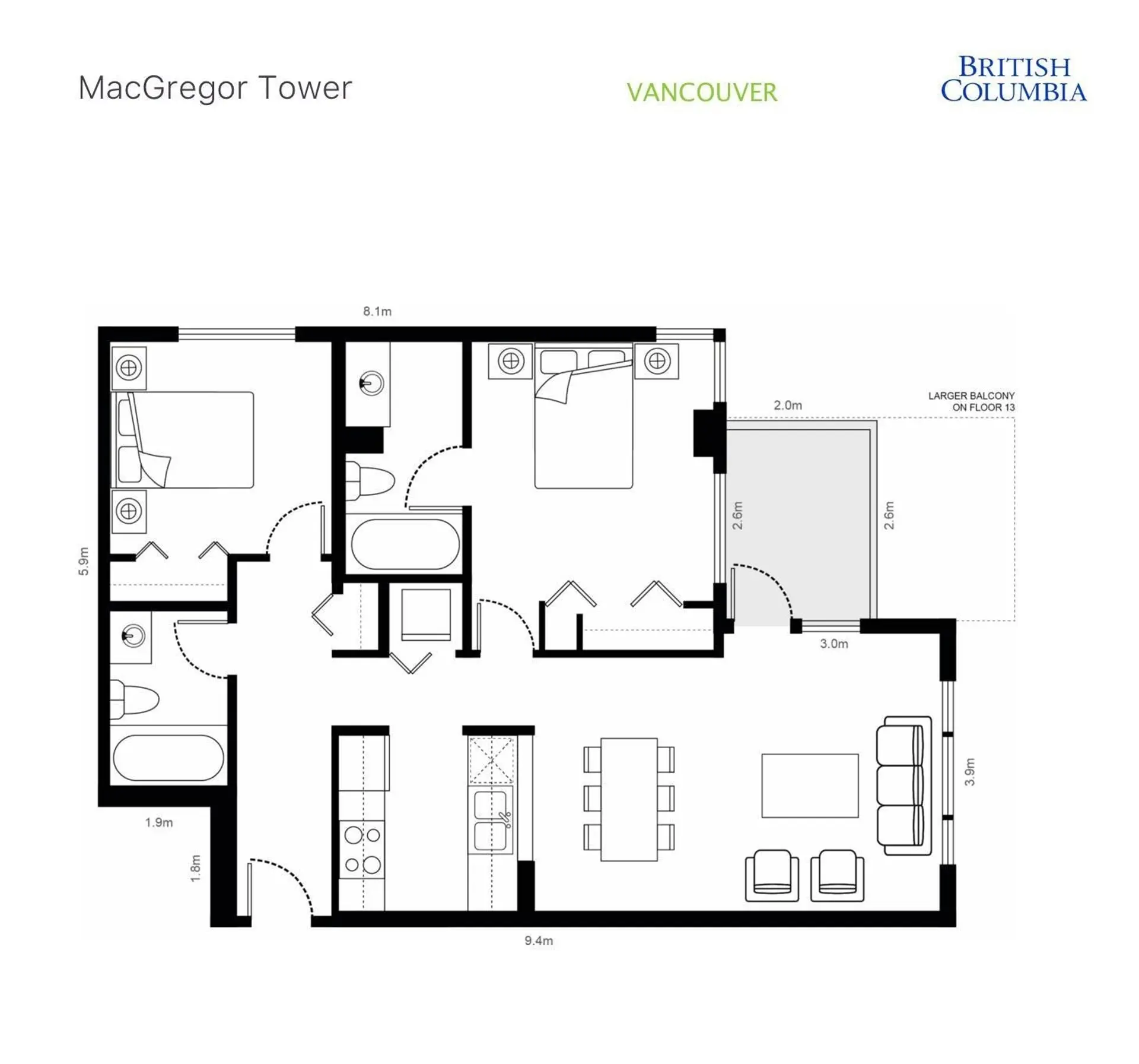 Property at #1808 5189 Gaston Street, Vancouver, BC