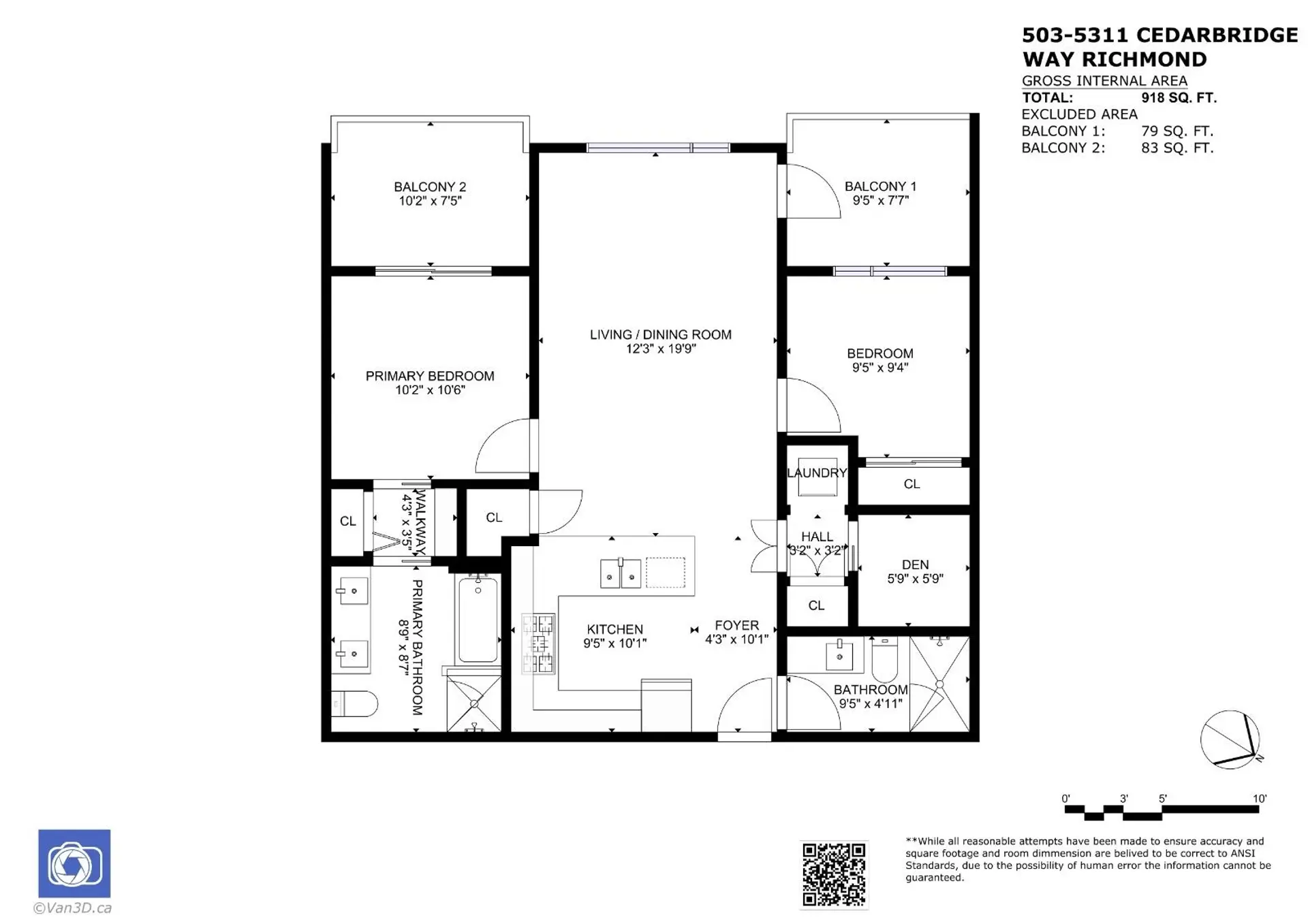 Property at #503 5311 Cedarbridge Way, Richmond, BC