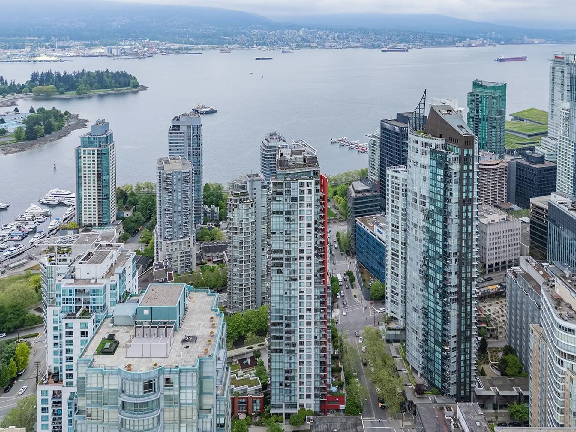 Property at #1602 1211 Melville Street, Vancouver, BC