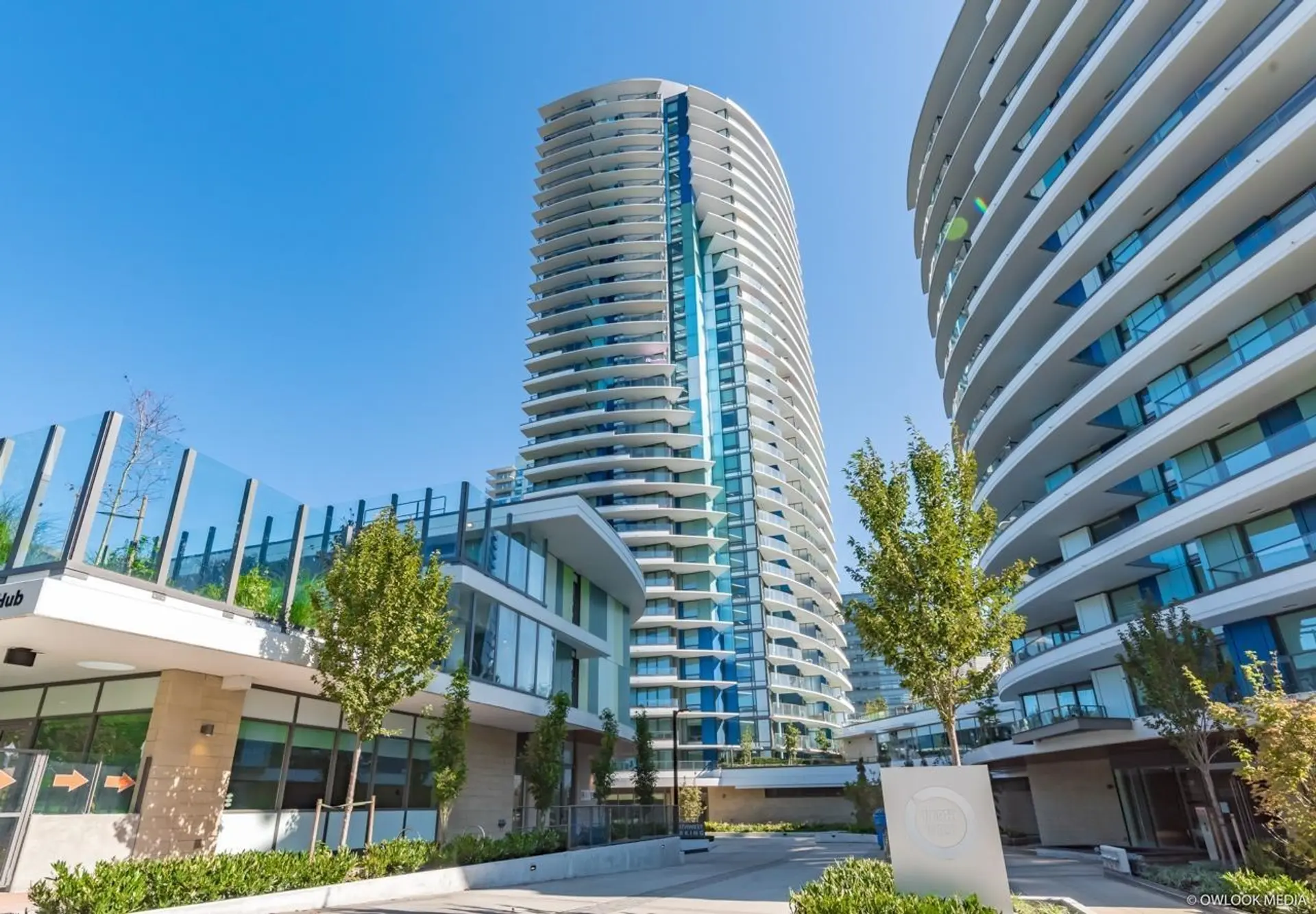 Property at #2402 8189 Cambie Street, Vancouver, BC