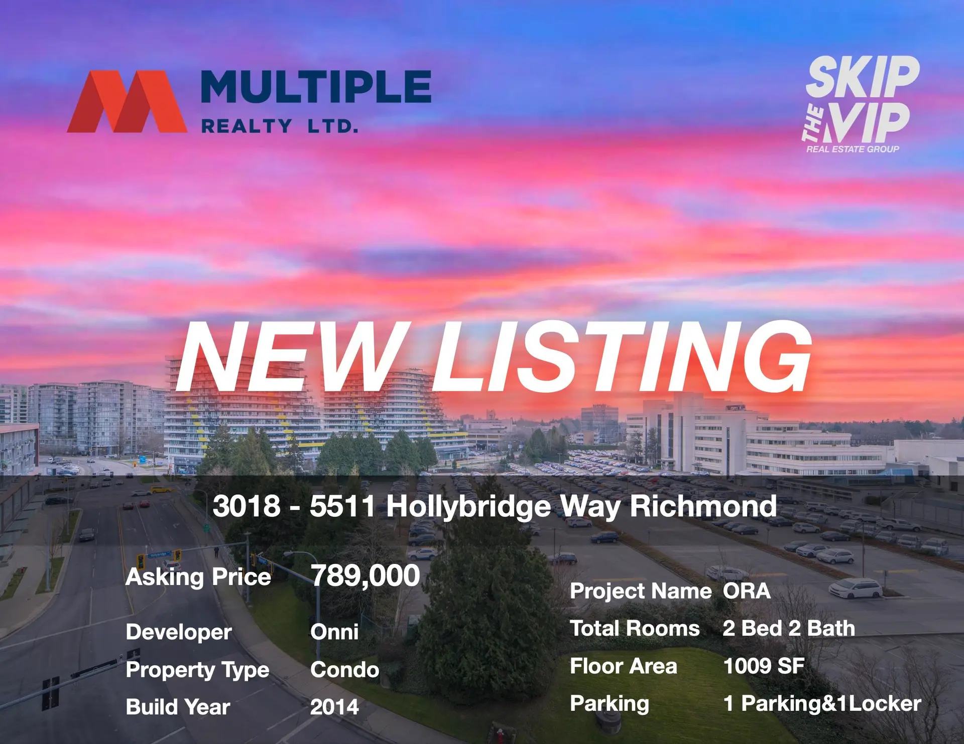 Property at #3018 5511 Hollybridge Way, Richmond, BC