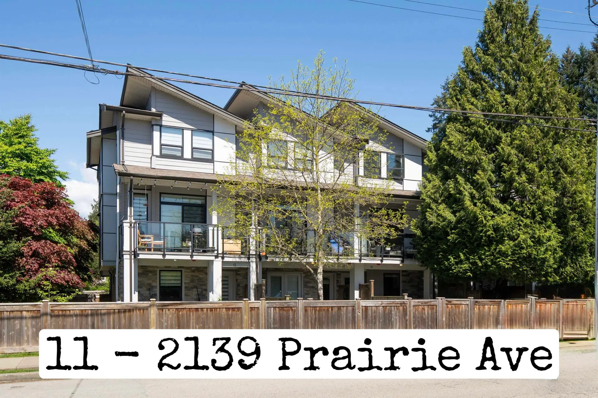 Property at #11 2139 Prairie Avenue, Port Coquitlam, BC