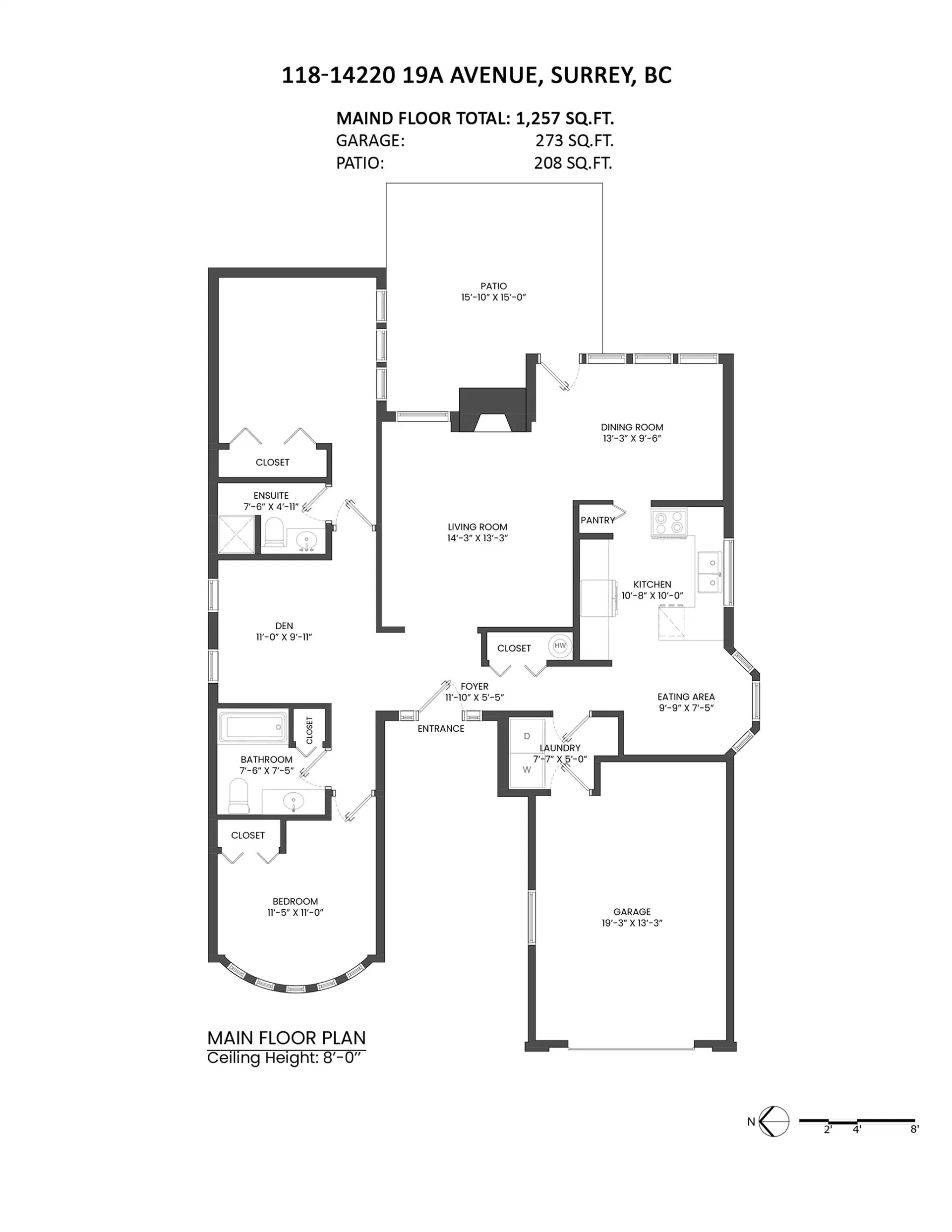 Property at #118 14220 19a Avenue, Surrey, BC