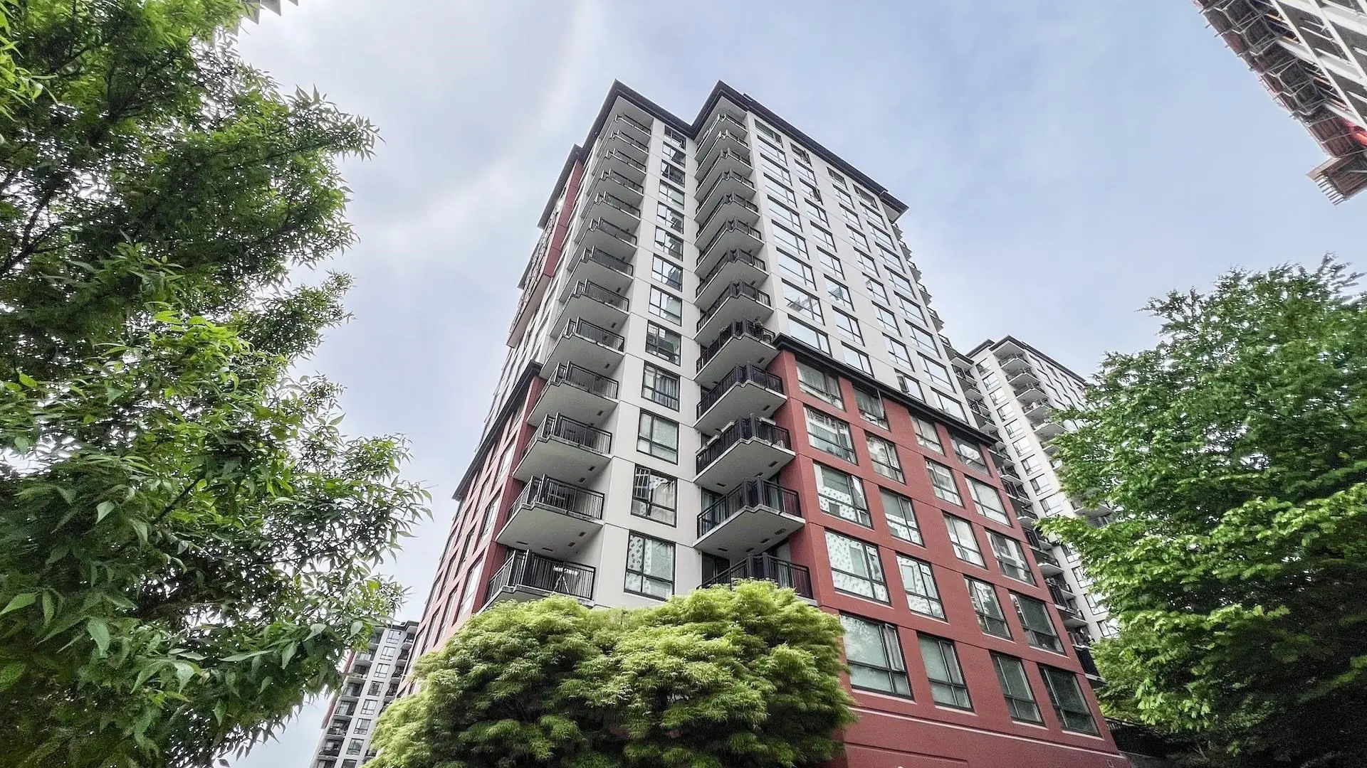 Property at #1308 813 Agnes Street, New Westminster, BC