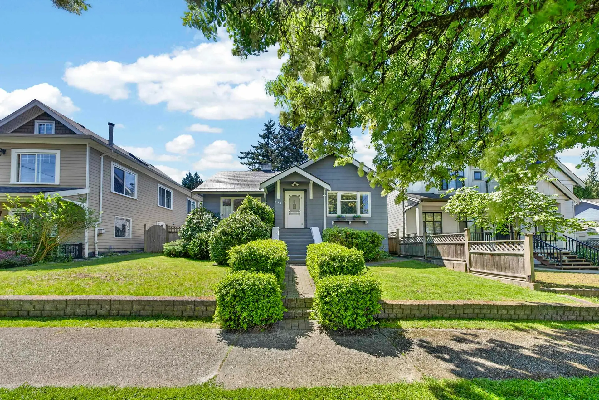 Property at 834 Fourth Street, New Westminster, BC