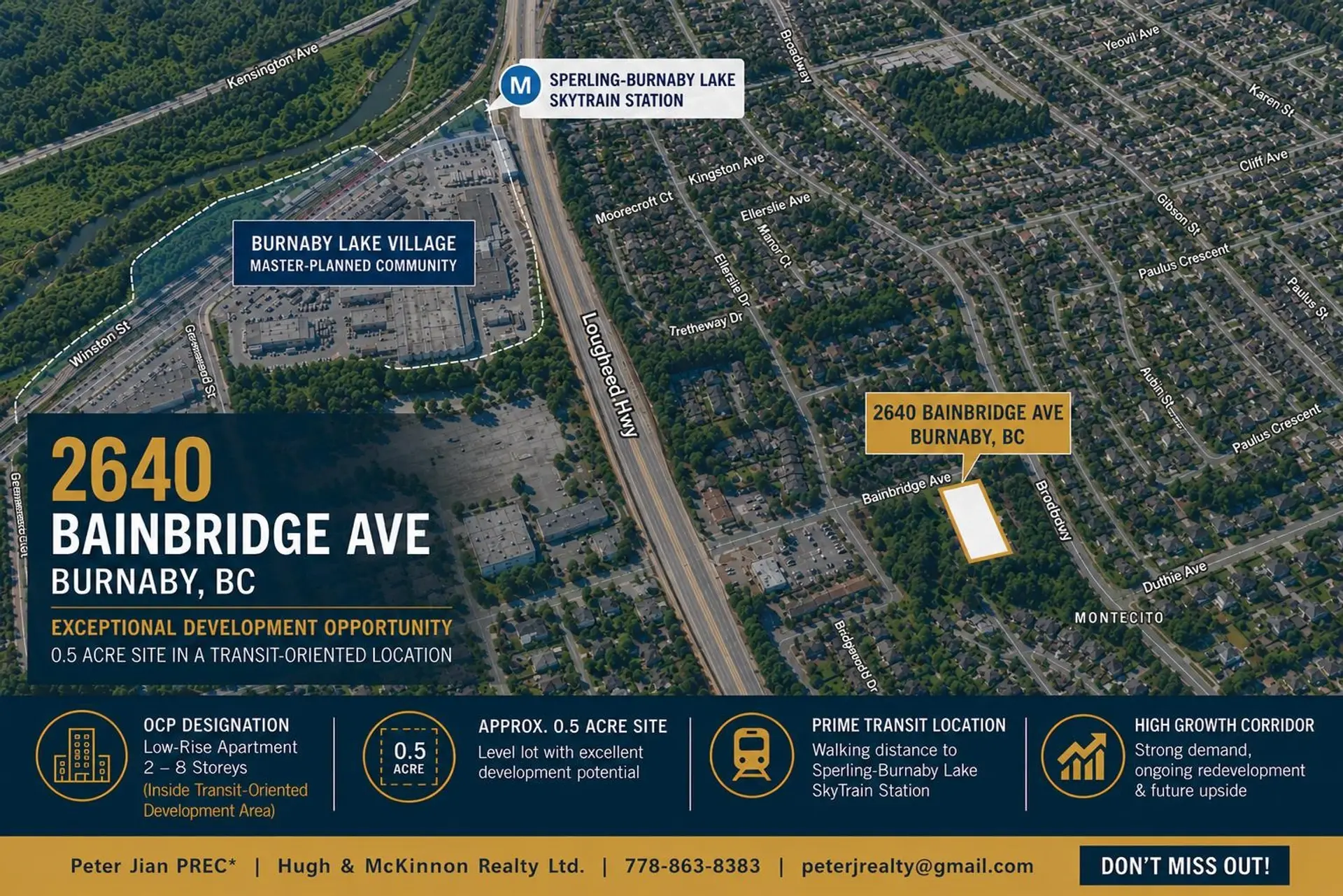 Property at 2640 Bainbridge Avenue, Burnaby, BC