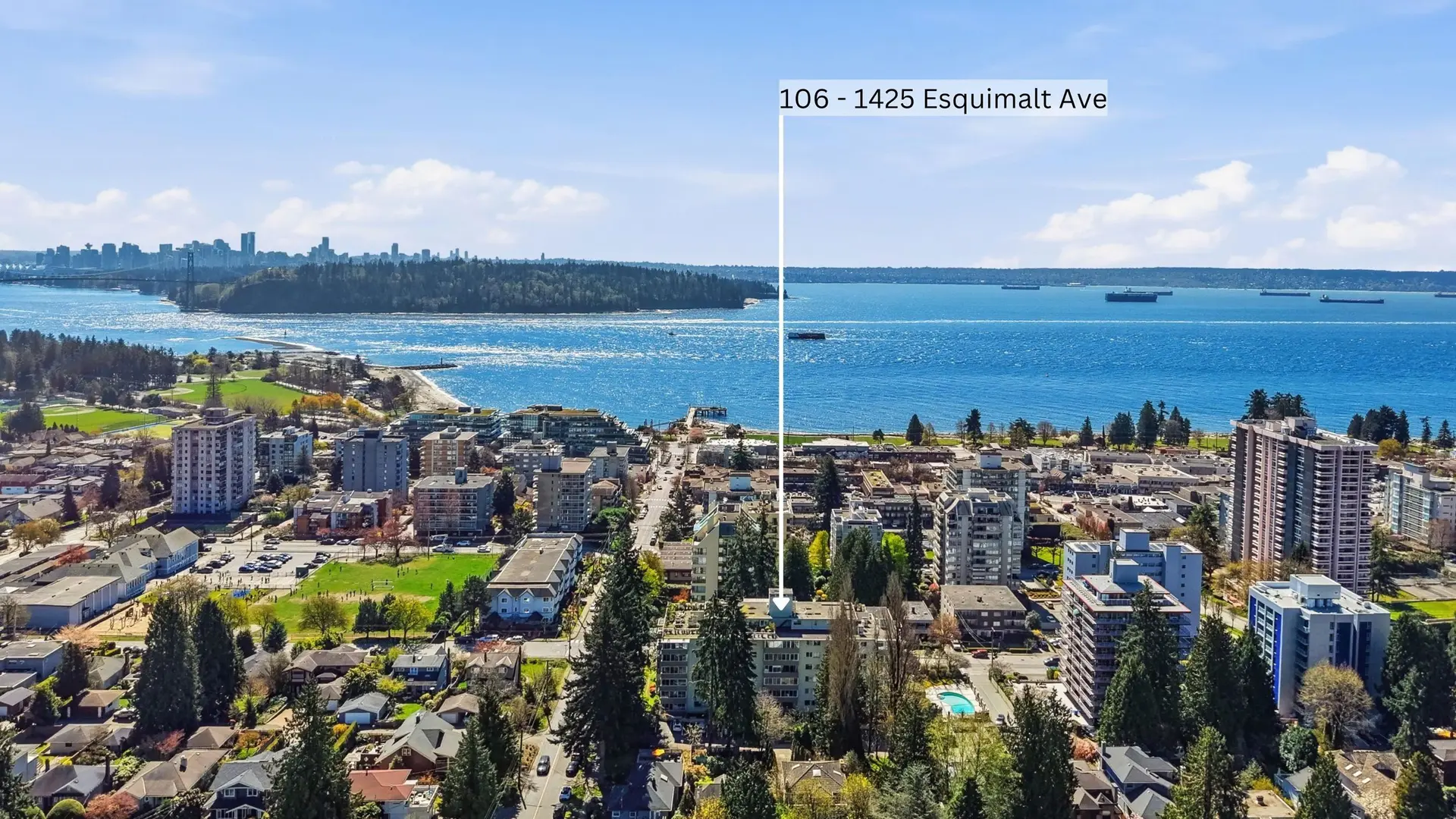 Property at #106 1425 Esquimalt Avenue, West Vancouver, BC