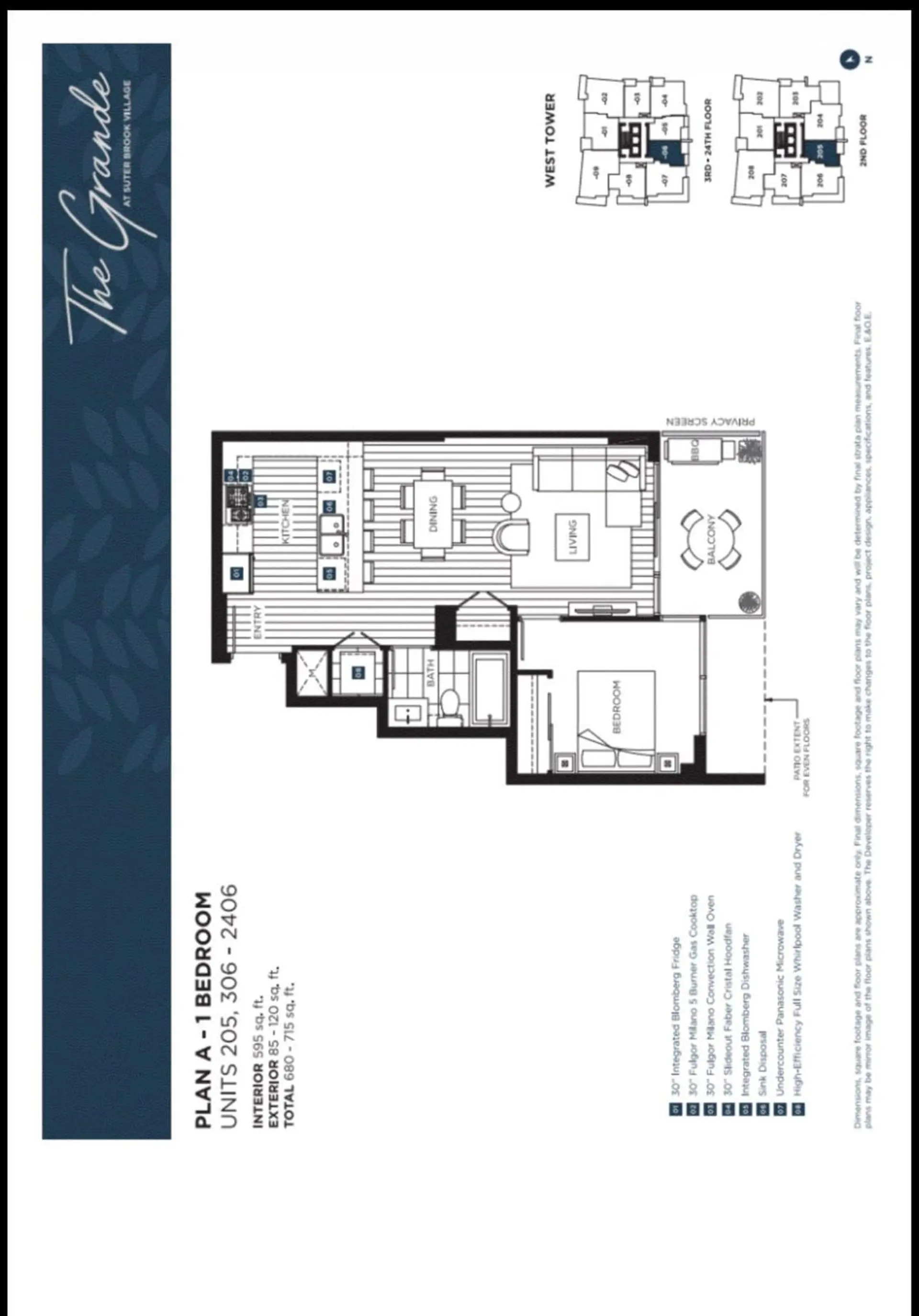Property at #2106 305 Morrissey Road, Port Moody, BC