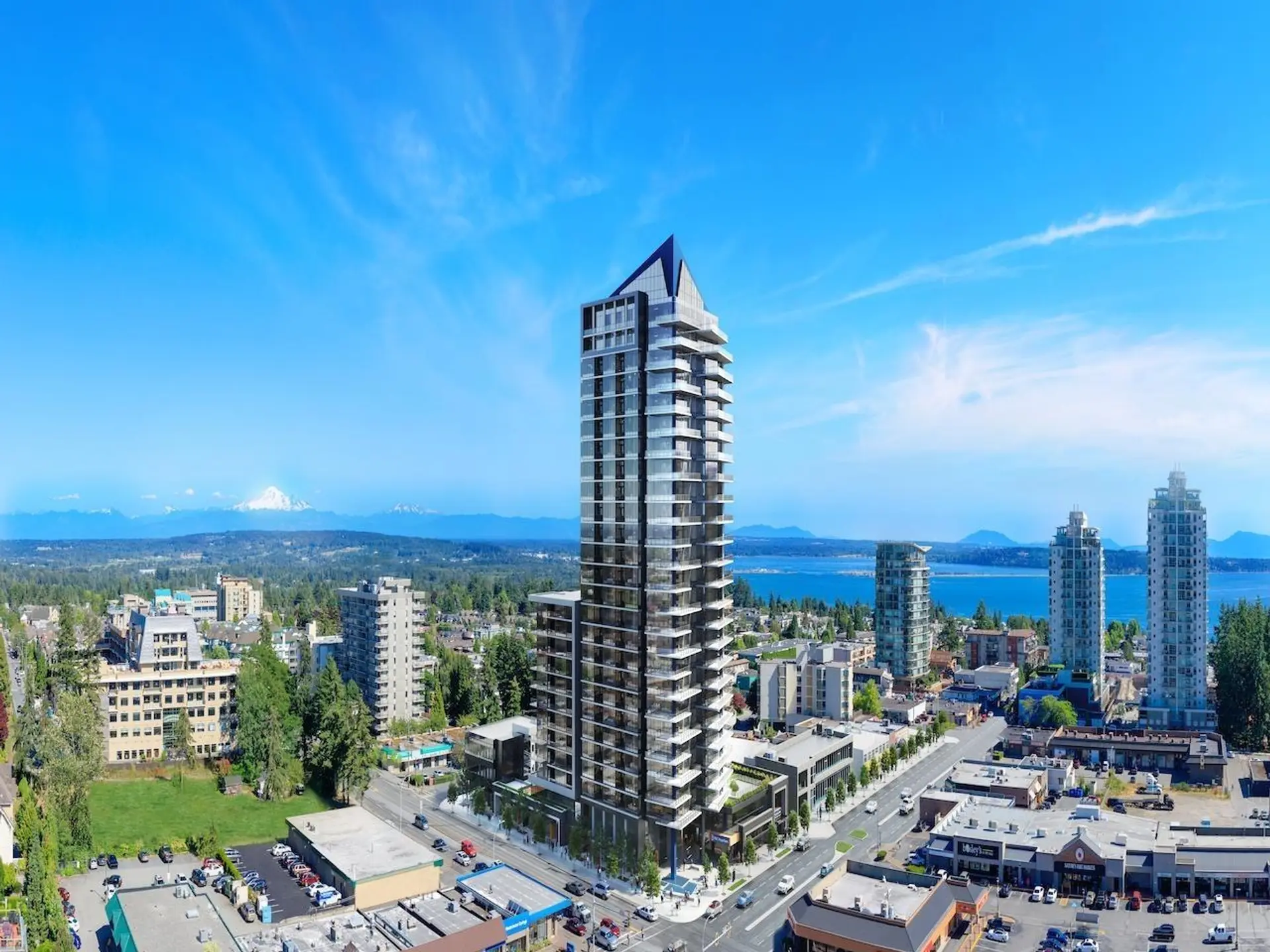 Property at #1406 1588 Johnston Road, Surrey, BC
