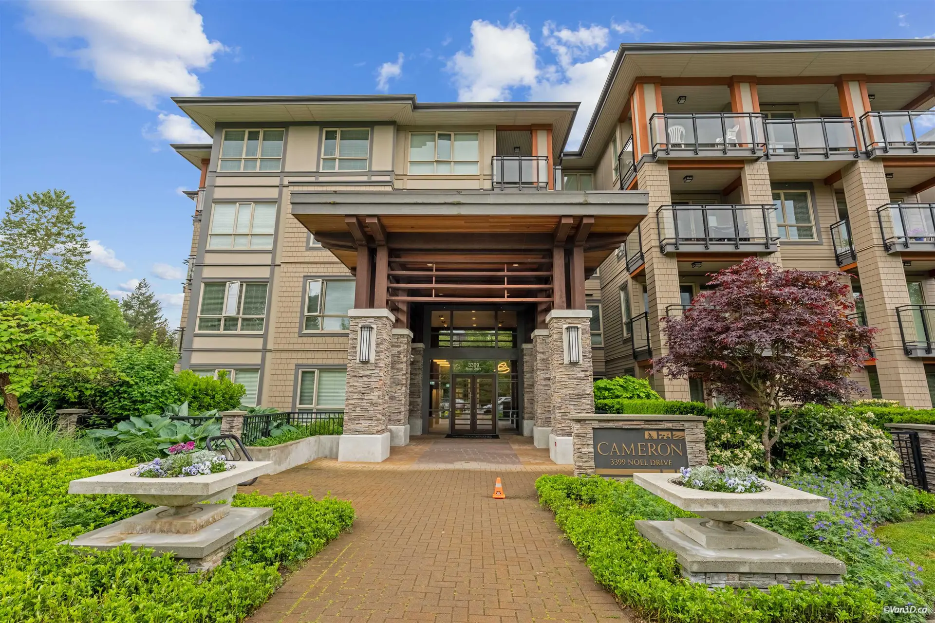 Property at #411 3399 Noel Drive, Burnaby, BC