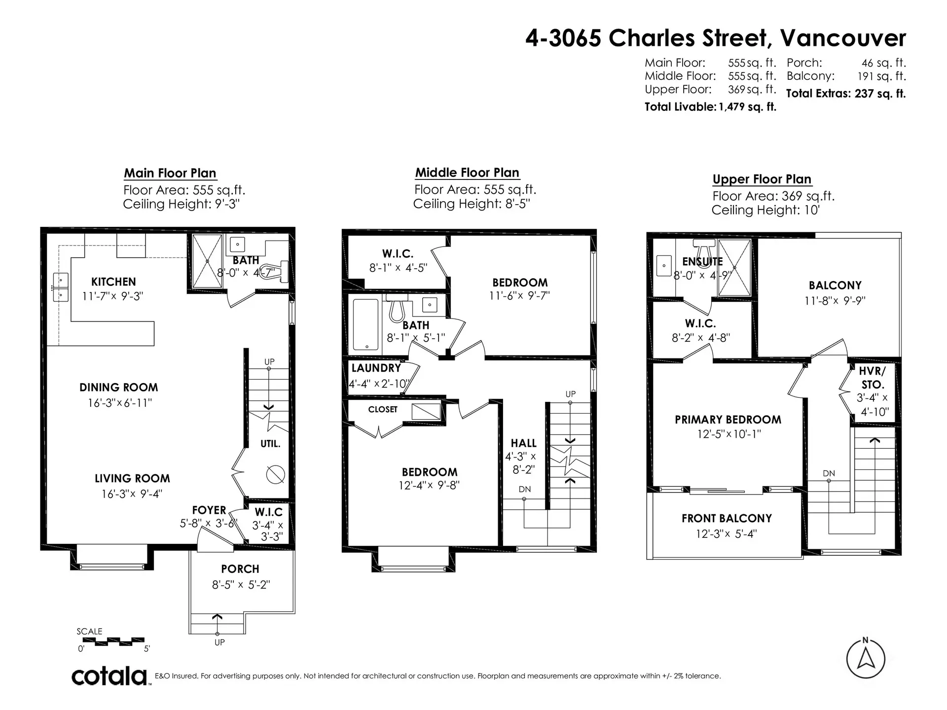 Property at #4 3065 Charles Street, Vancouver, BC