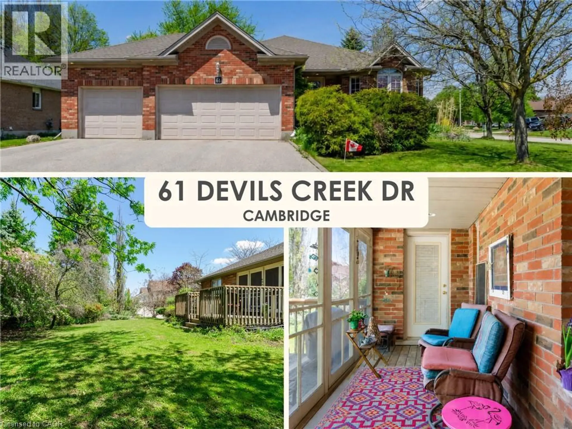 Property at 61 DEVILS CREEK Drive, Cambridge, ON