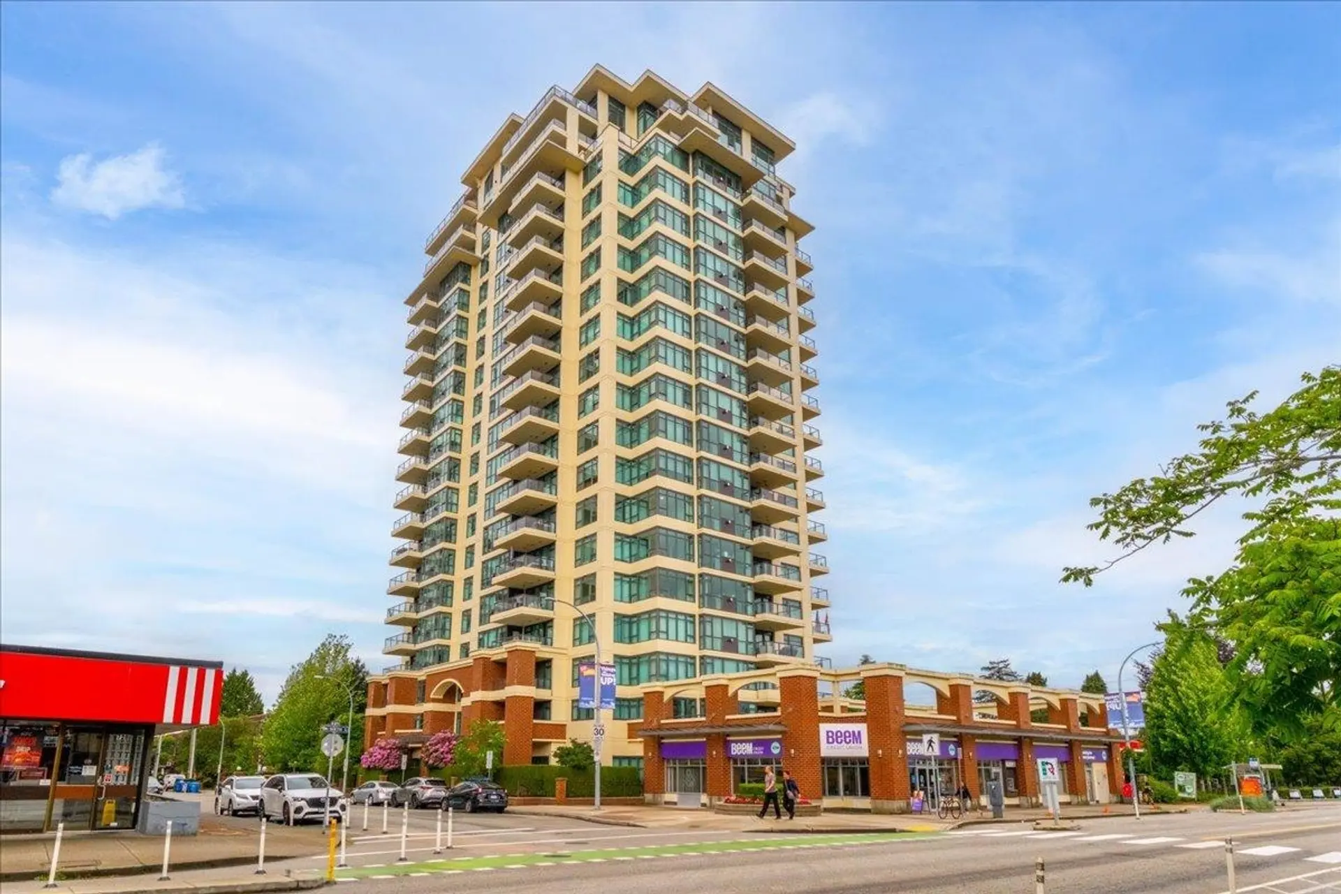 Property at #702 615 Hamilton Street, New Westminster, BC