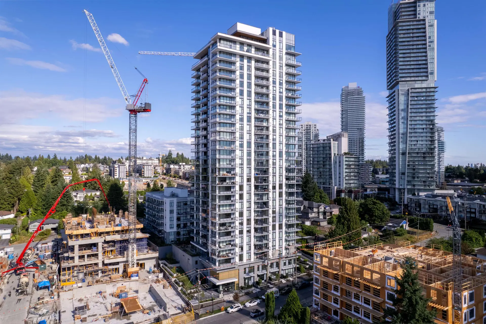 Property at #2203 626 Claremont Street, Coquitlam, BC