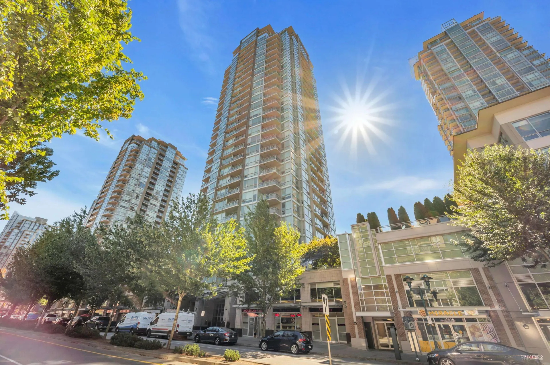 Property at #605 2968 Glen Drive, Coquitlam, BC
