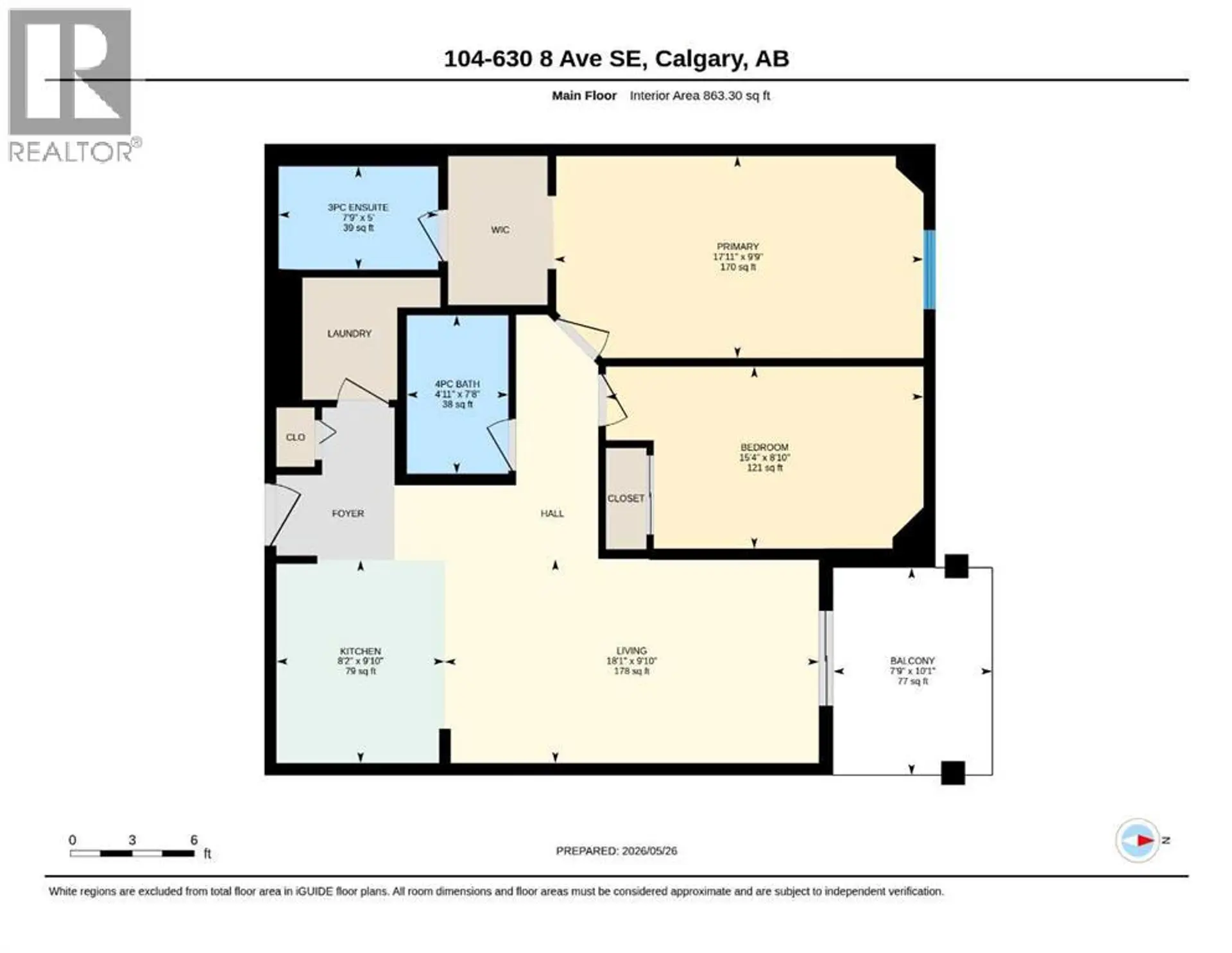 Property at #104 630 8 Avenue SE, Calgary, AB