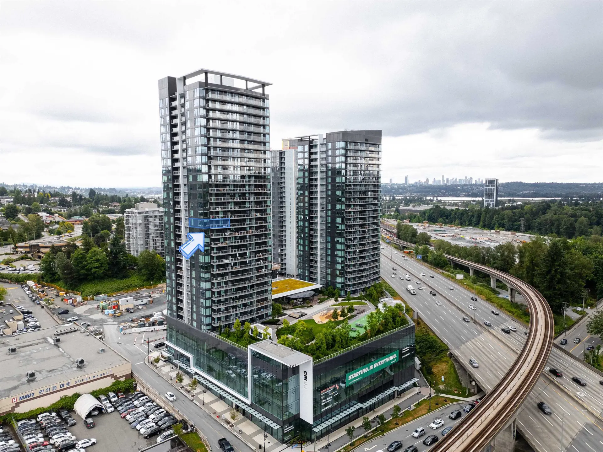 Property at #1809 318 Alderson Avenue, Coquitlam, BC