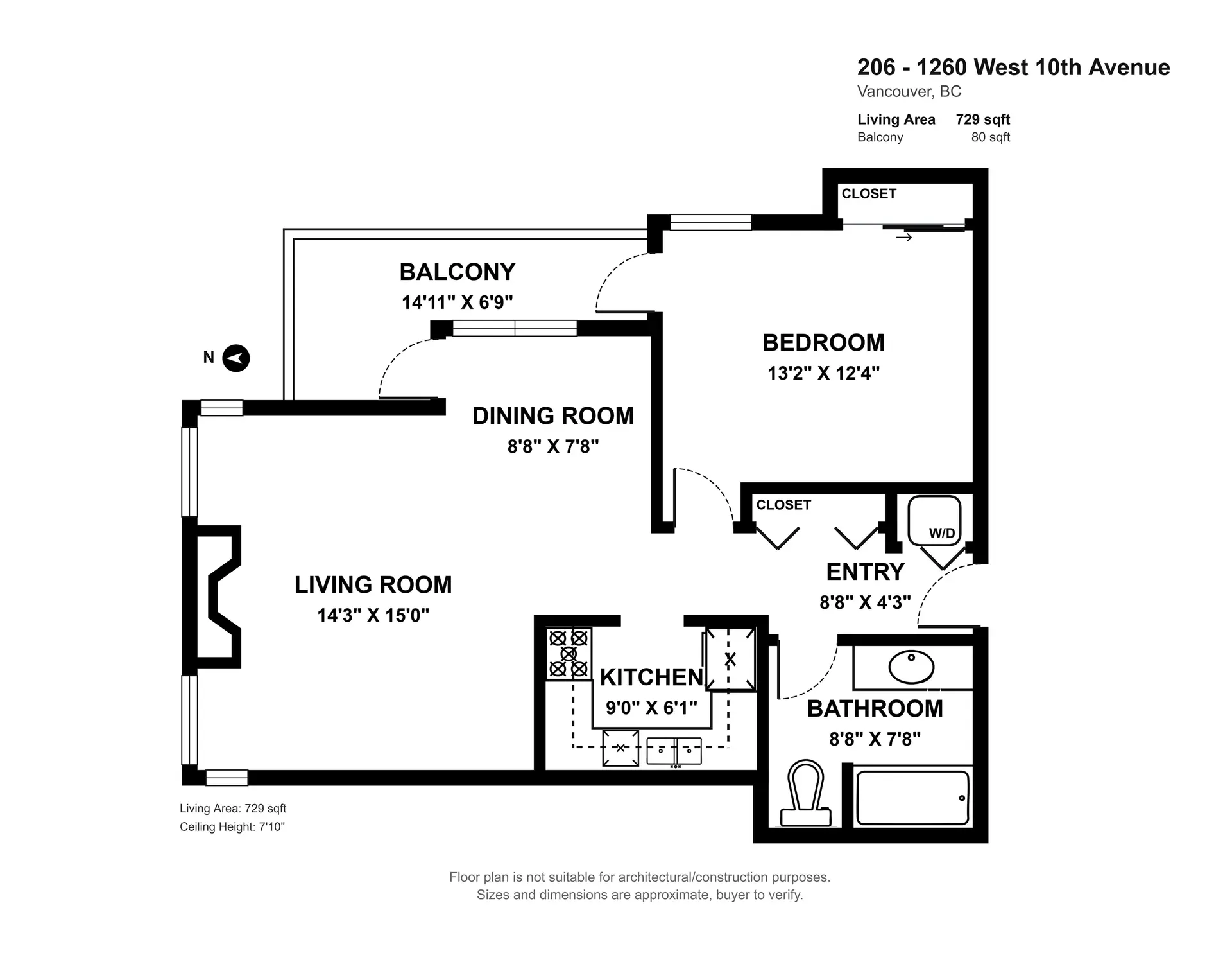 #206 1260 W 10th Avenue - Image 20