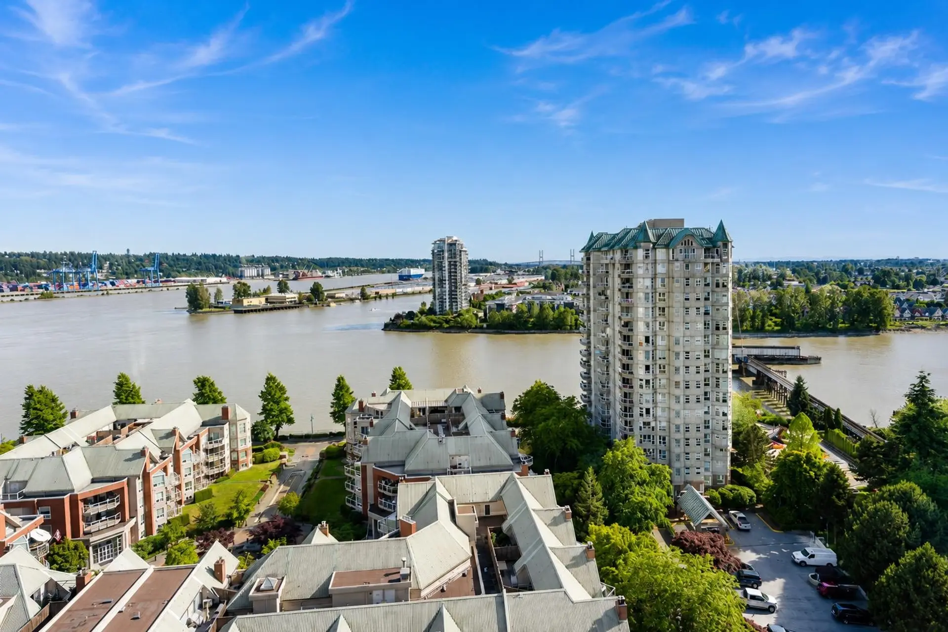Property at #1901 1245 Quayside Drive, New Westminster, BC