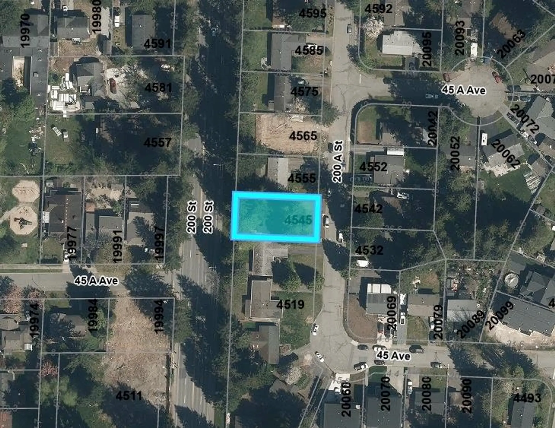 Property at 4545 200a Street, Langley, BC