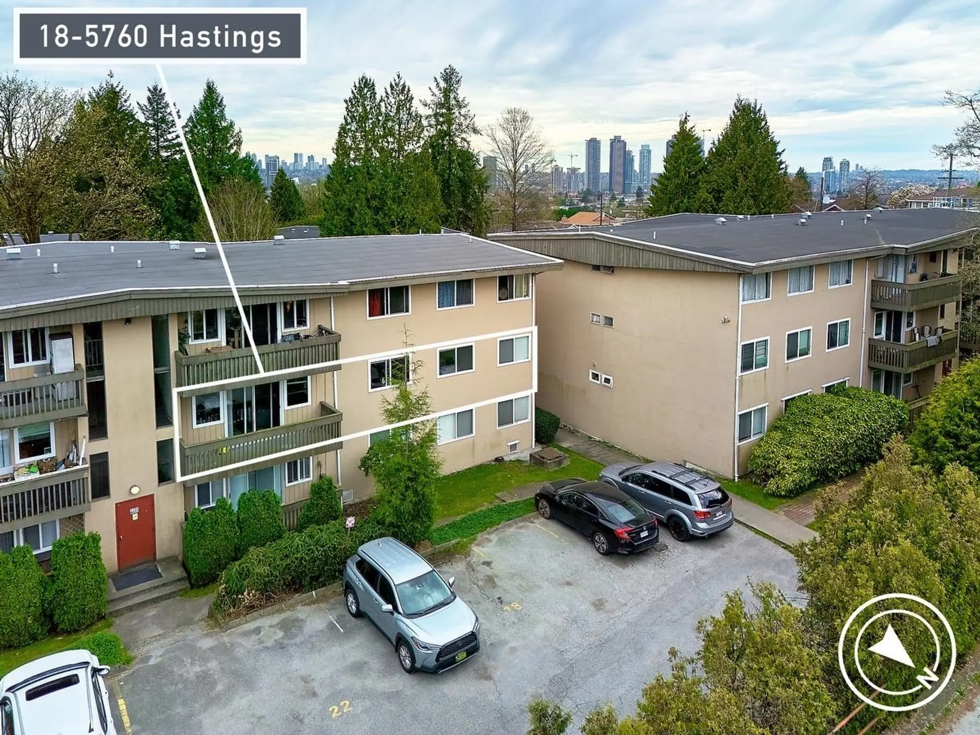 Property at #18 5760 Hastings Street, Burnaby, BC
