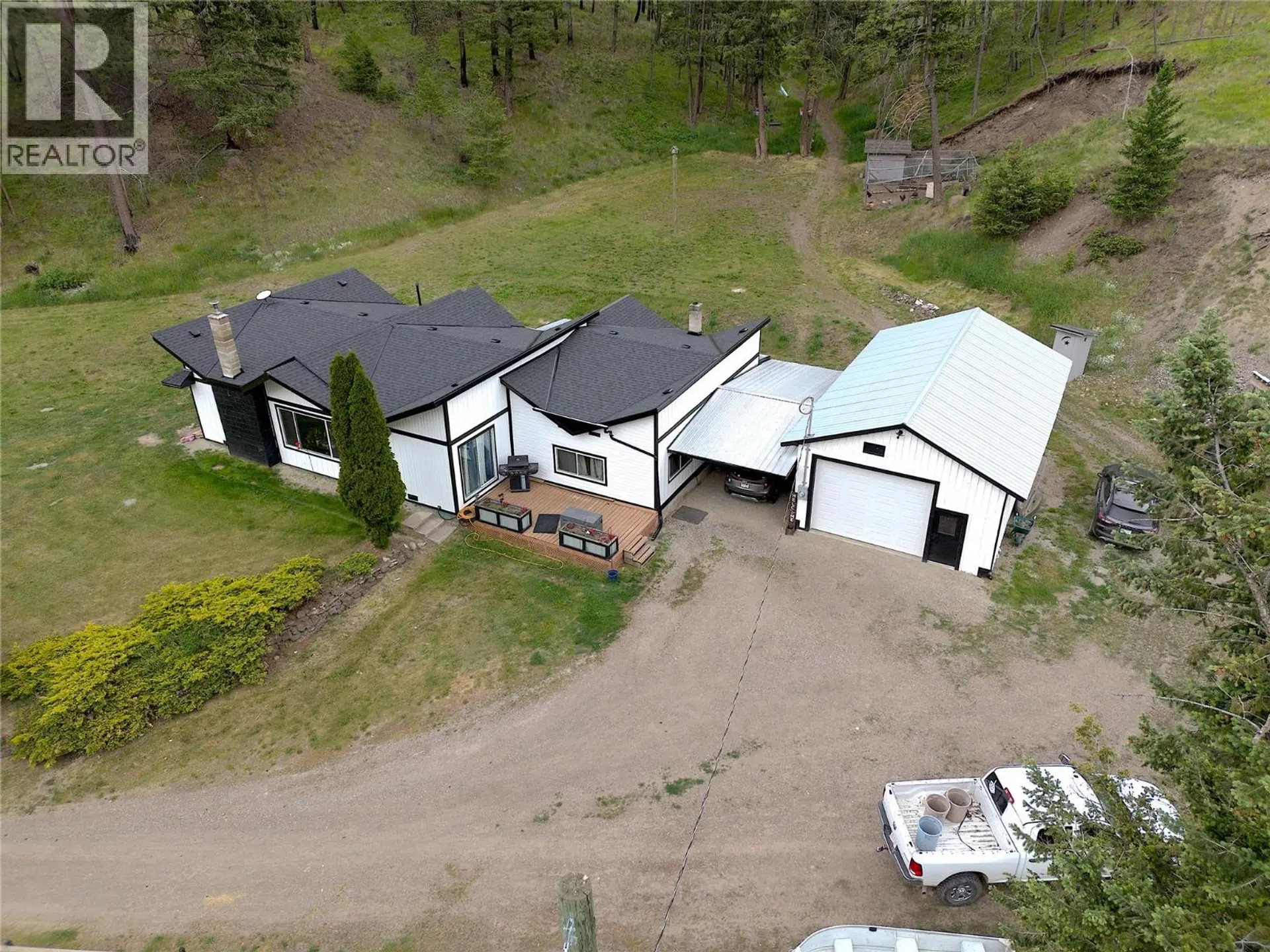 Property at 4316 Kamloops Vernon Highway, Westwold, BC
