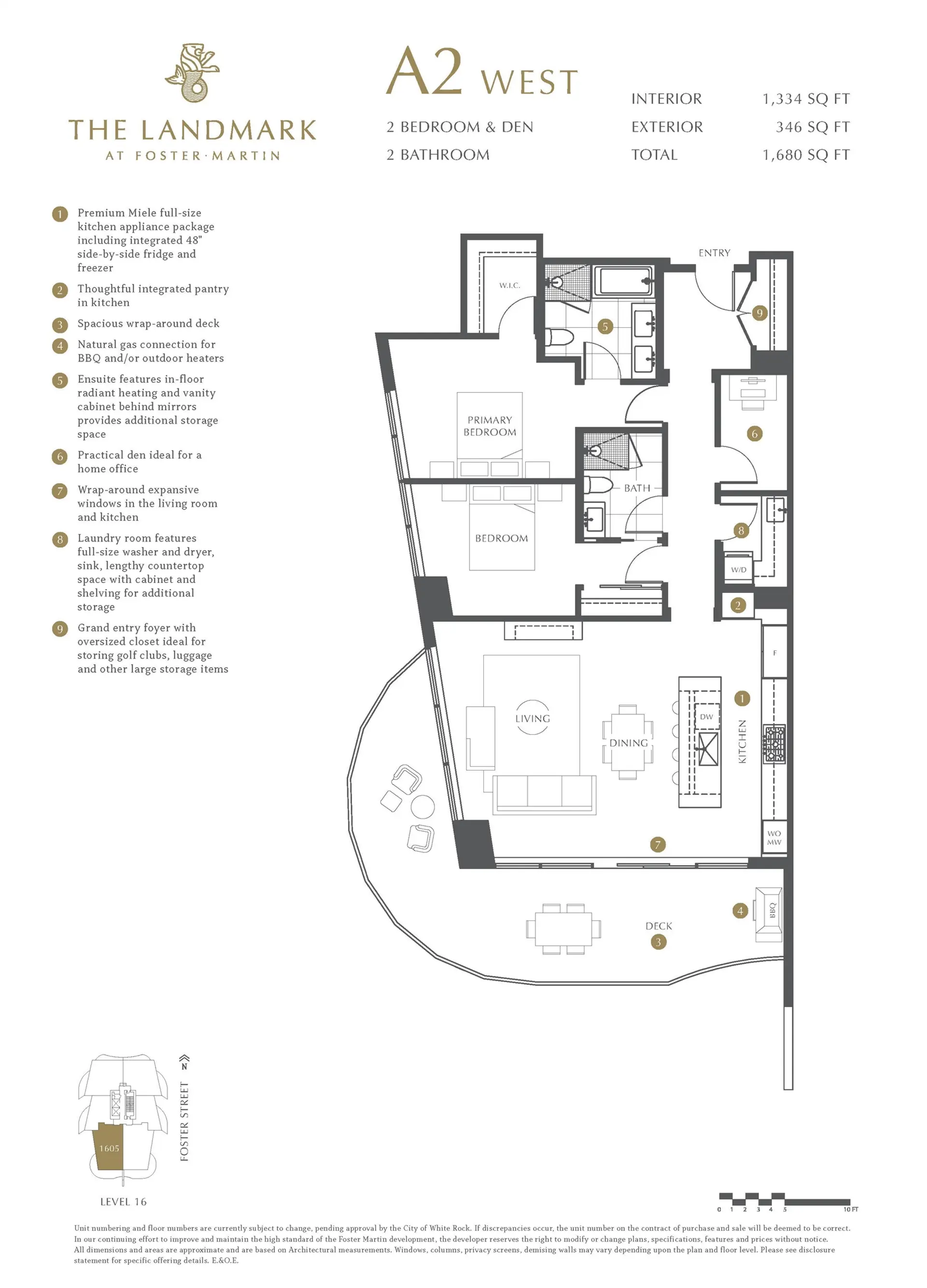 #1605 1475 Foster Street - Image 19