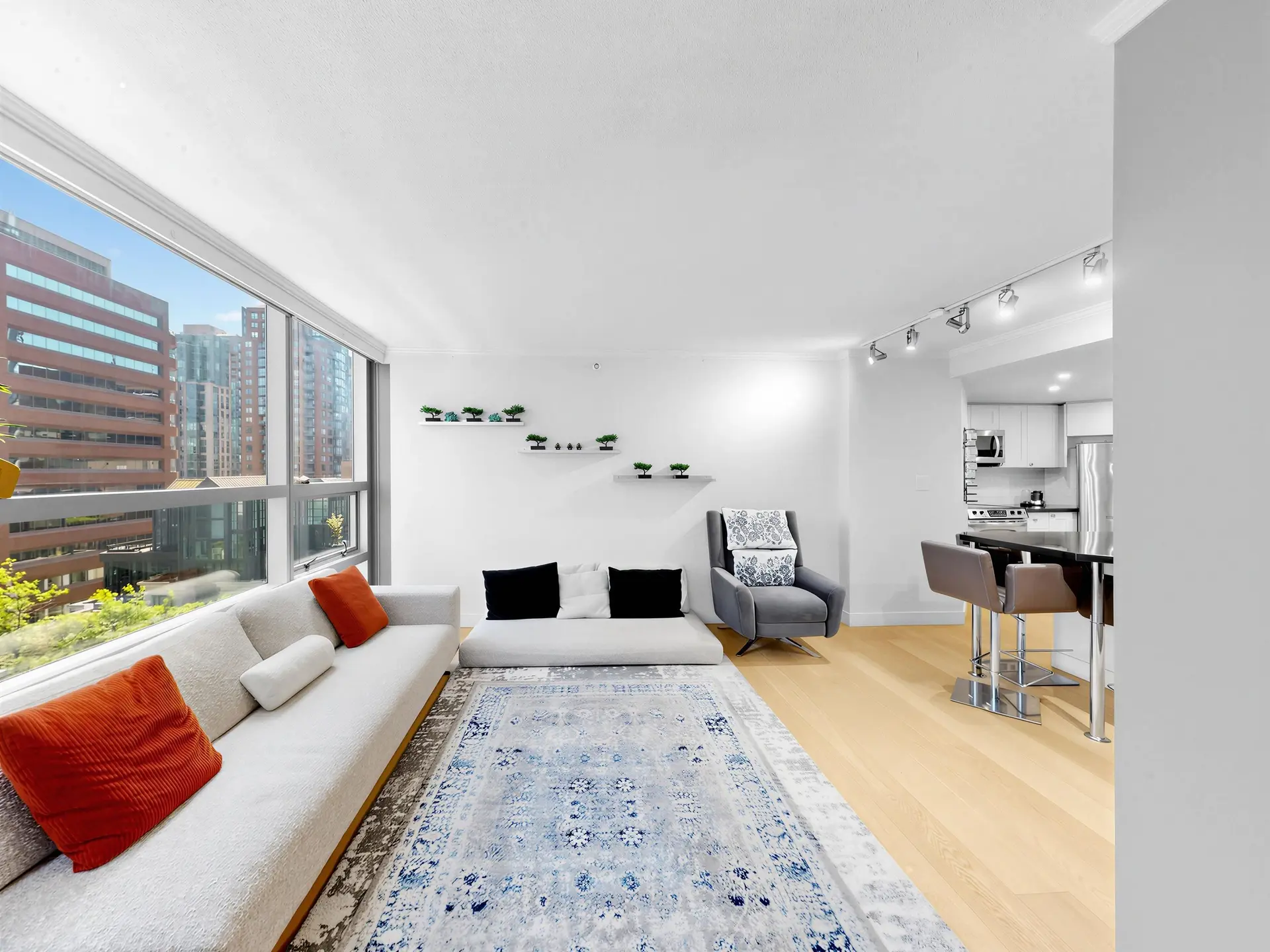 Property at #708 1050 Burrard Street, Vancouver, BC