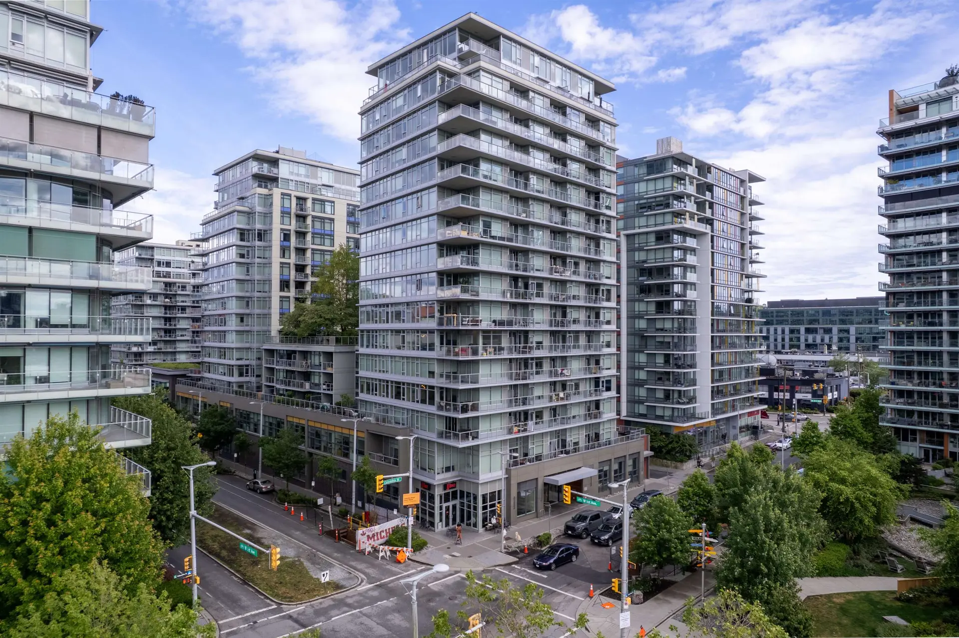 Property at #608 1708 Columbia Street, Vancouver, BC