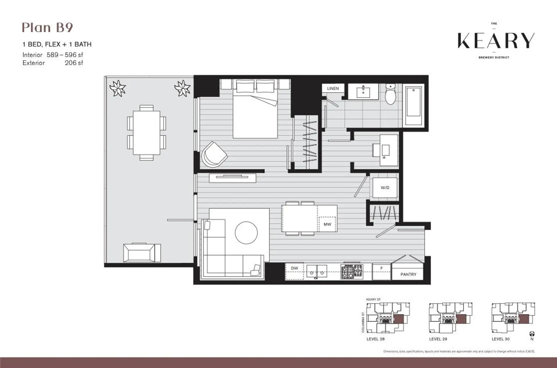 Property at #3004 230 Keary Street, New Westminster, BC