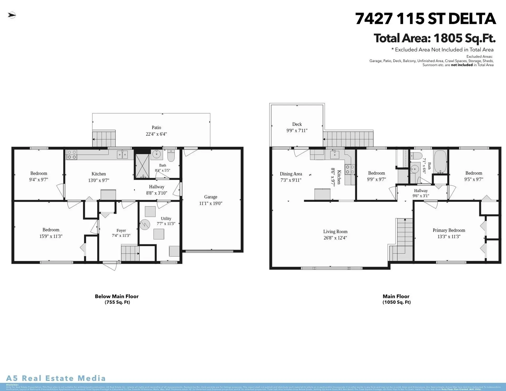 Property at 7427 115 Street, Delta, BC