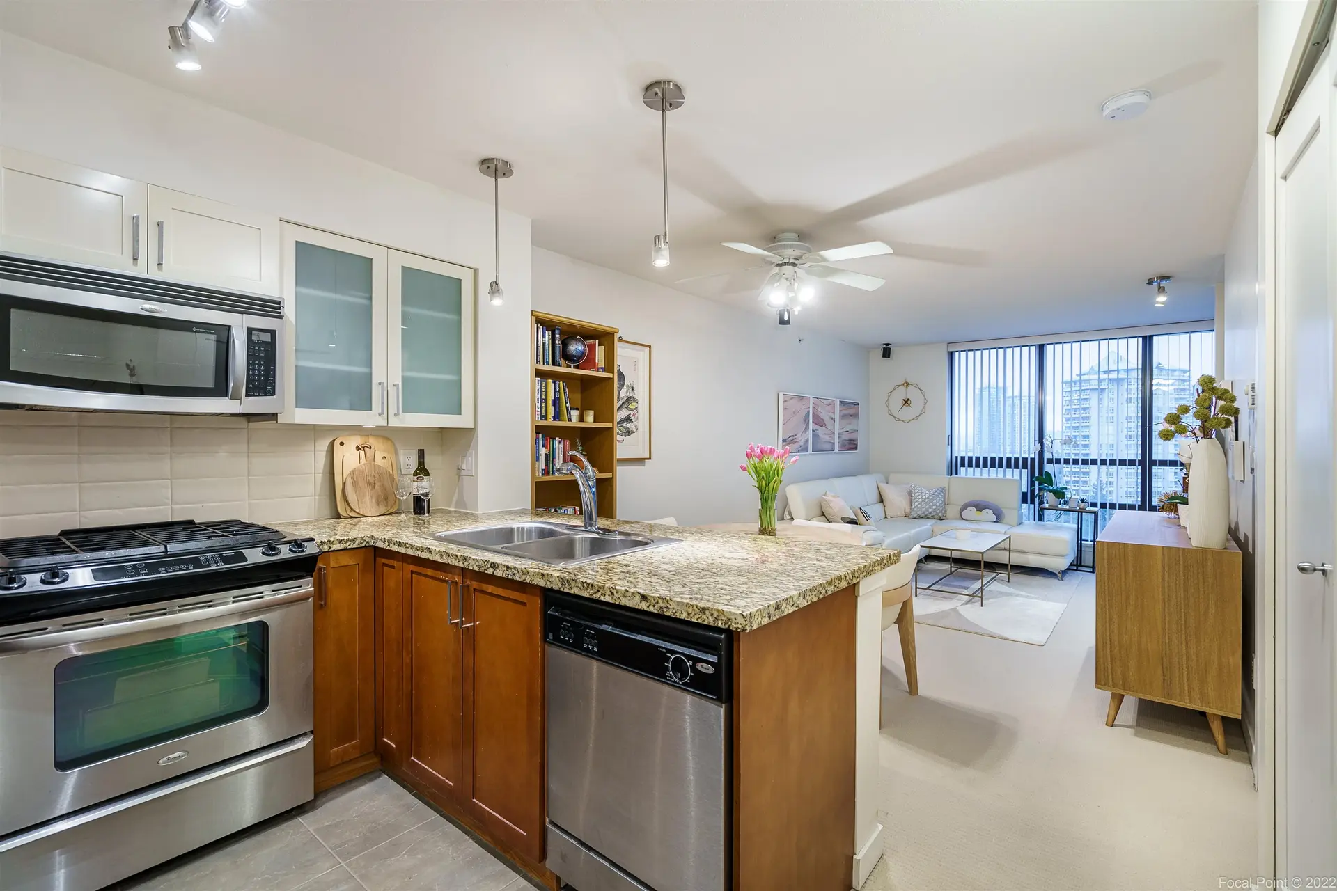 Property at #1102 1 Renaissance Square, New Westminster, BC