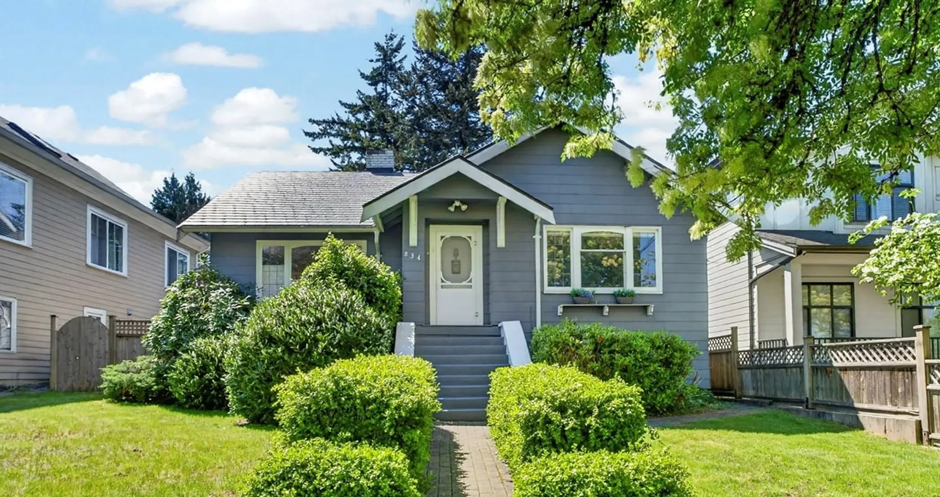 Property at 834 Fourth Street, New Westminster, BC